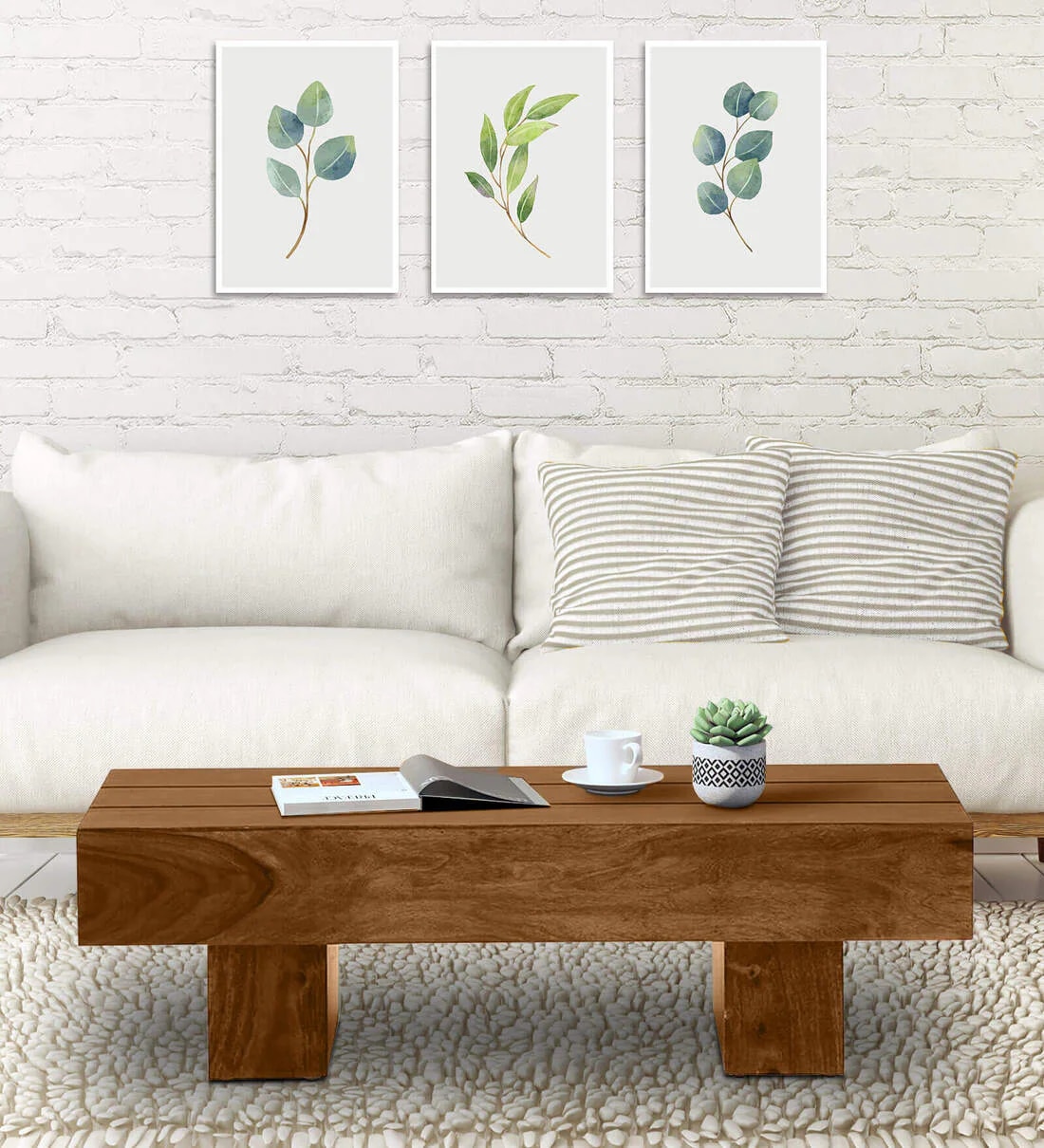 woodenmood Thisted Sheesham Wood Coffee Table In Provincial Teak Finish-picture-17