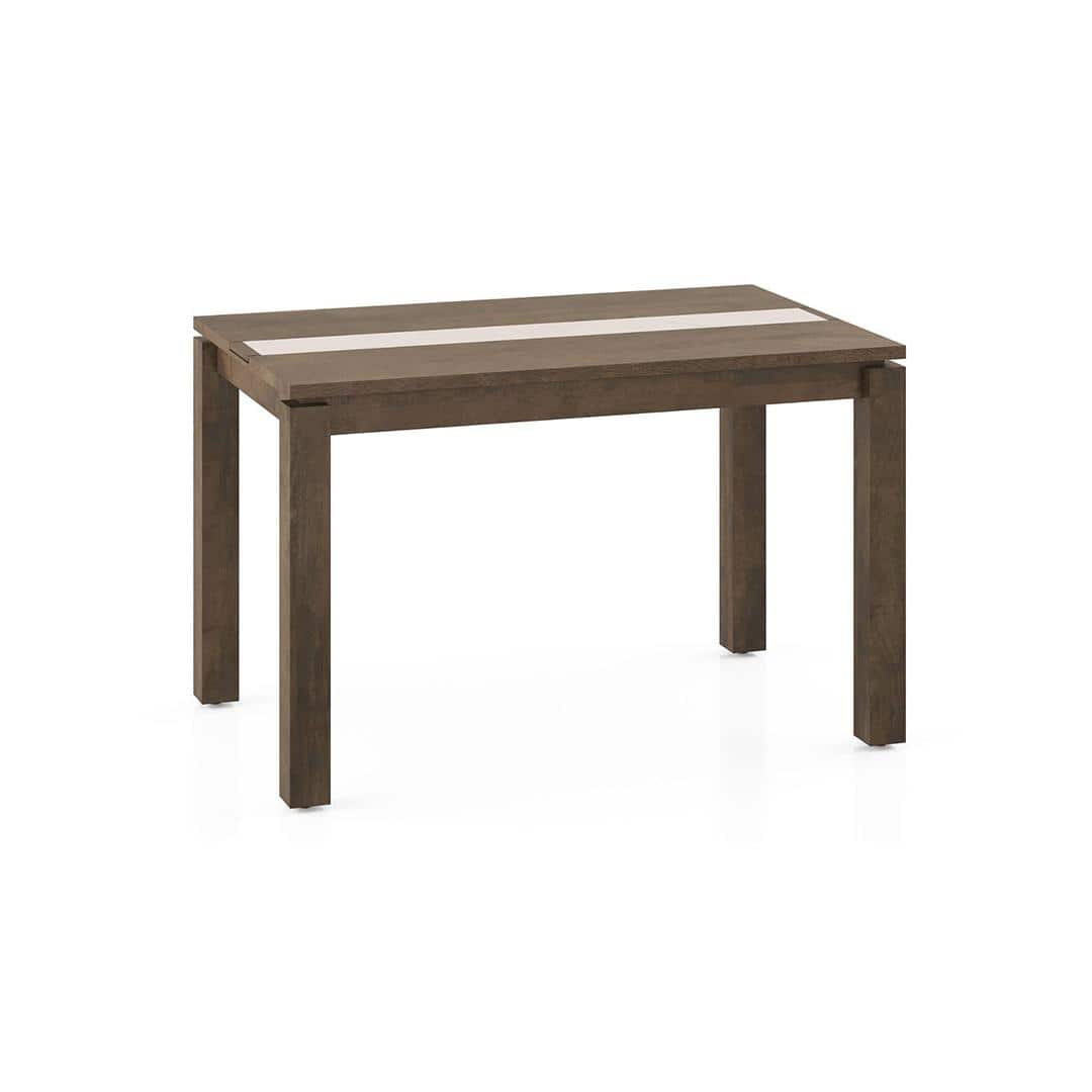 Atlas Crest Solid Wood 4 Seater Dining Table With Reed Dining Chairs Set