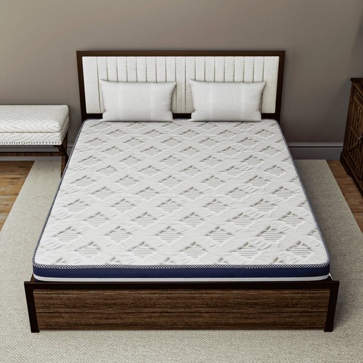 Drilled Air Cool Pocket Spring King Mattress 75 X 72 6 Inches