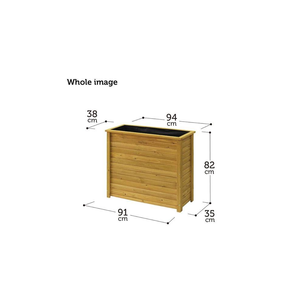 VegTrug Tall Wooden Planter