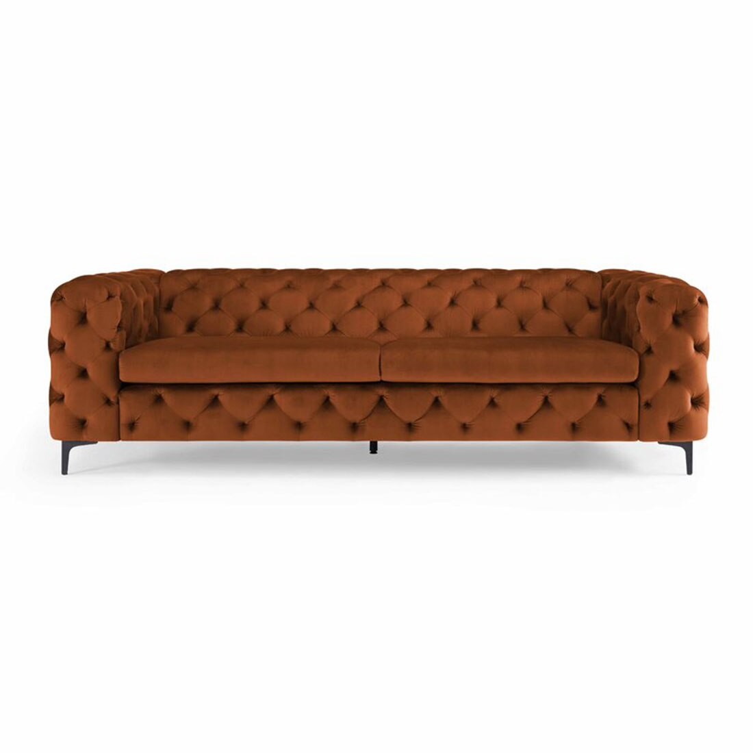 Cherish Fabric Sofa - Tan