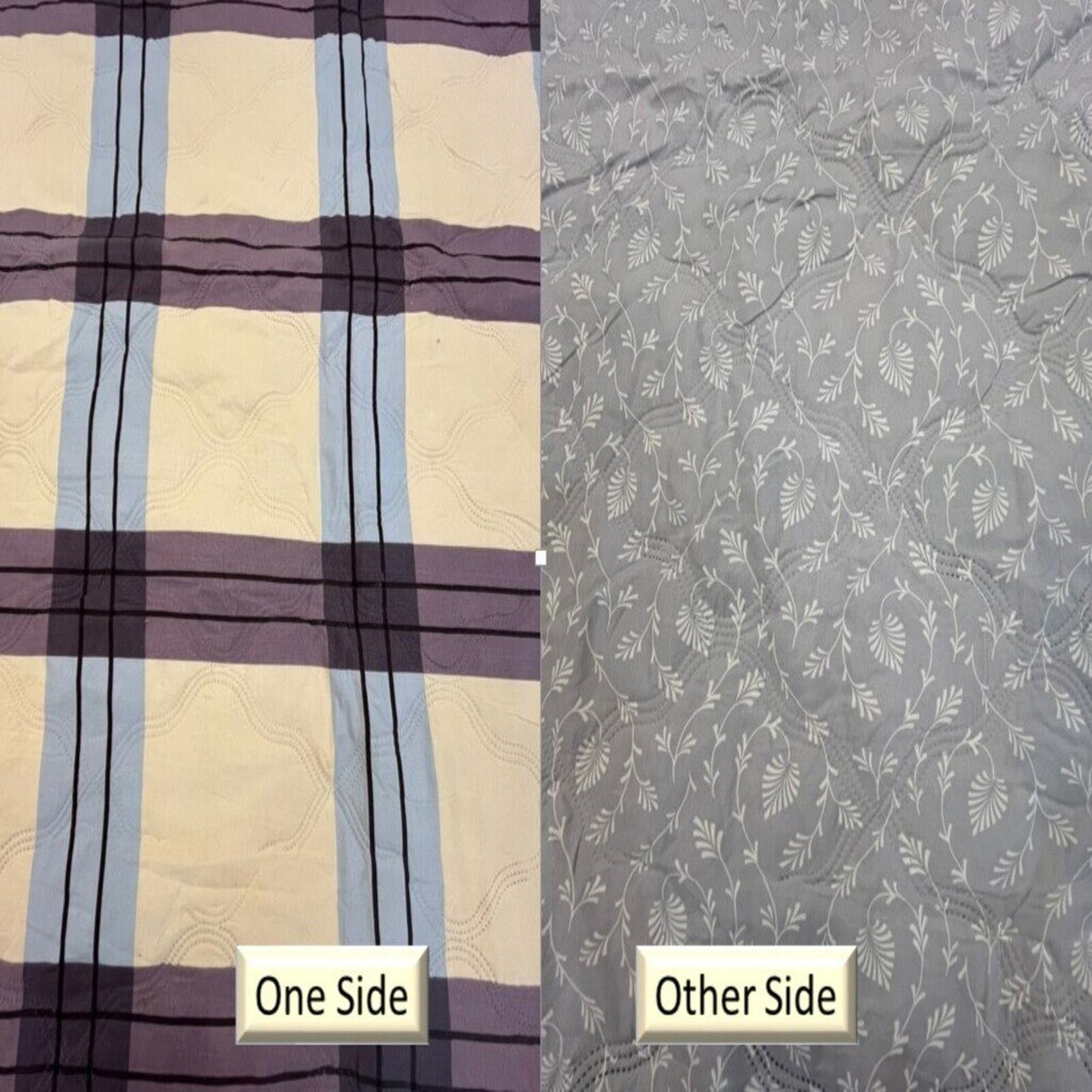 Yellow Geometric 300 Cms Cotton Single Bed Size Comforter From Threads