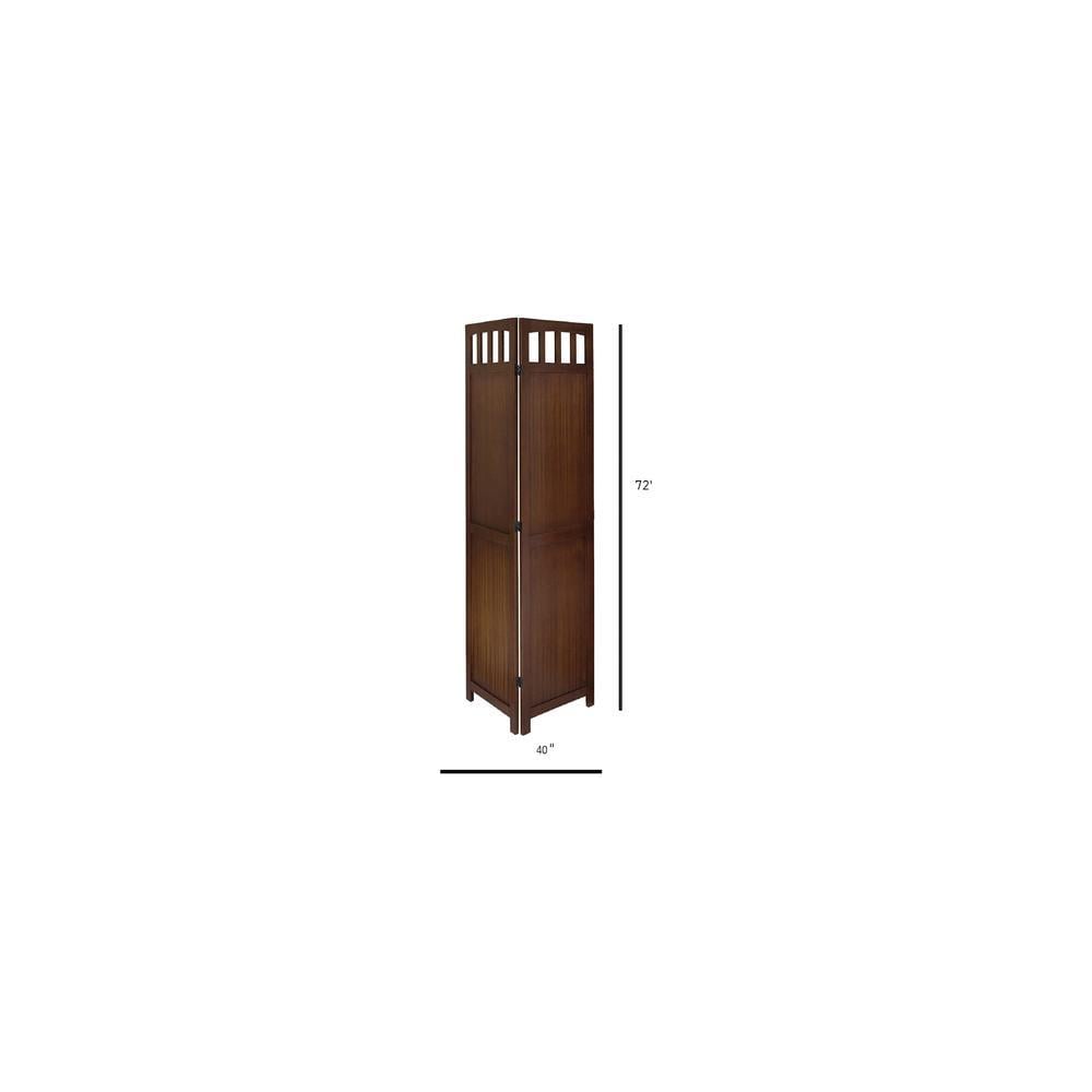Theresa Solid Wood 4 Panel Room Divider