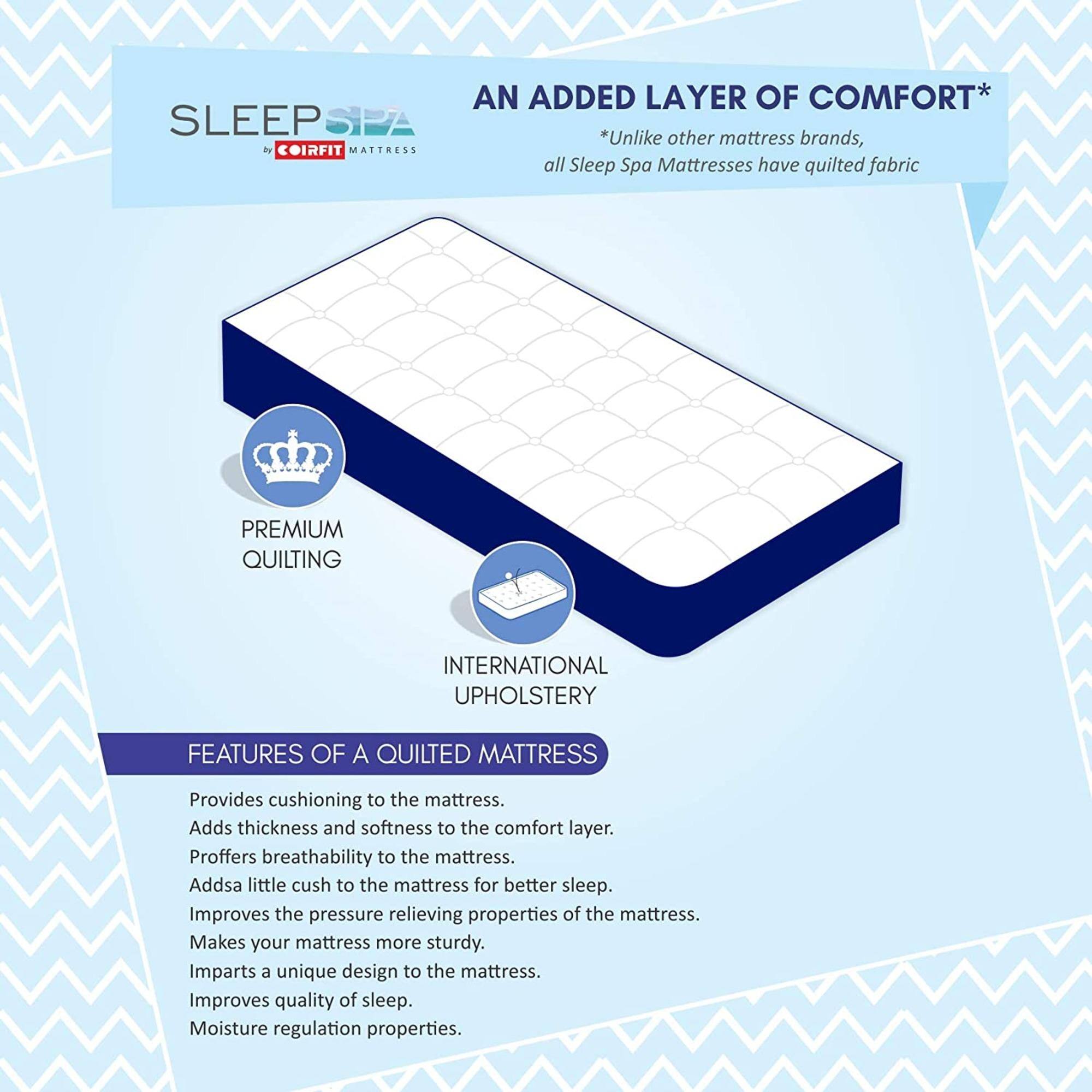 Nirvana Bamboo Fabric 7 Zone Pure Latex Foam Mattress - Single Size