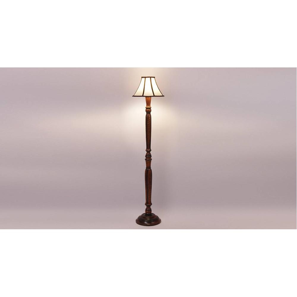 Calum Brown Cotton Shade Floor Lamp