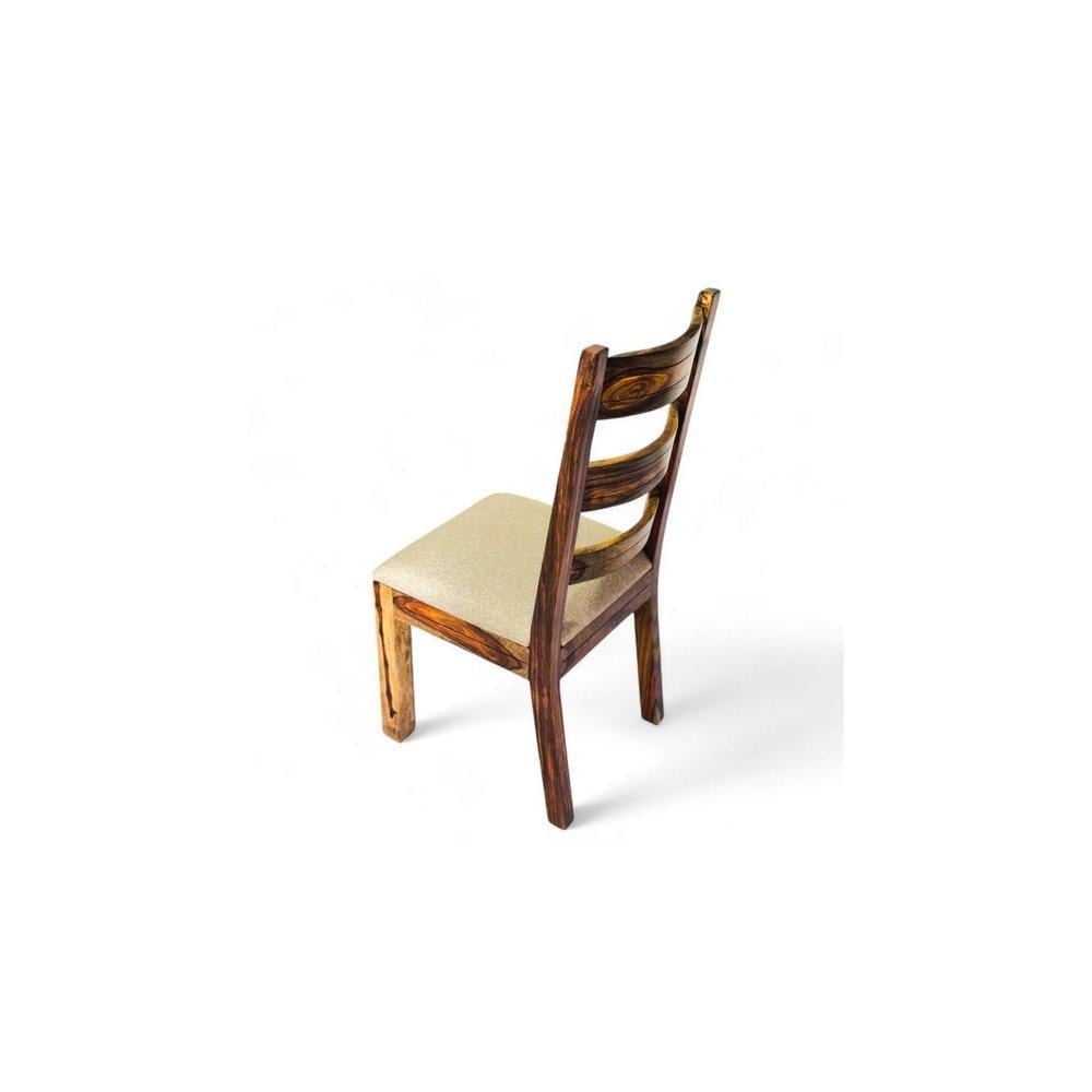 Oakmont Sheesham Wood Accent 6 Seater Dining Set With Teak Finish