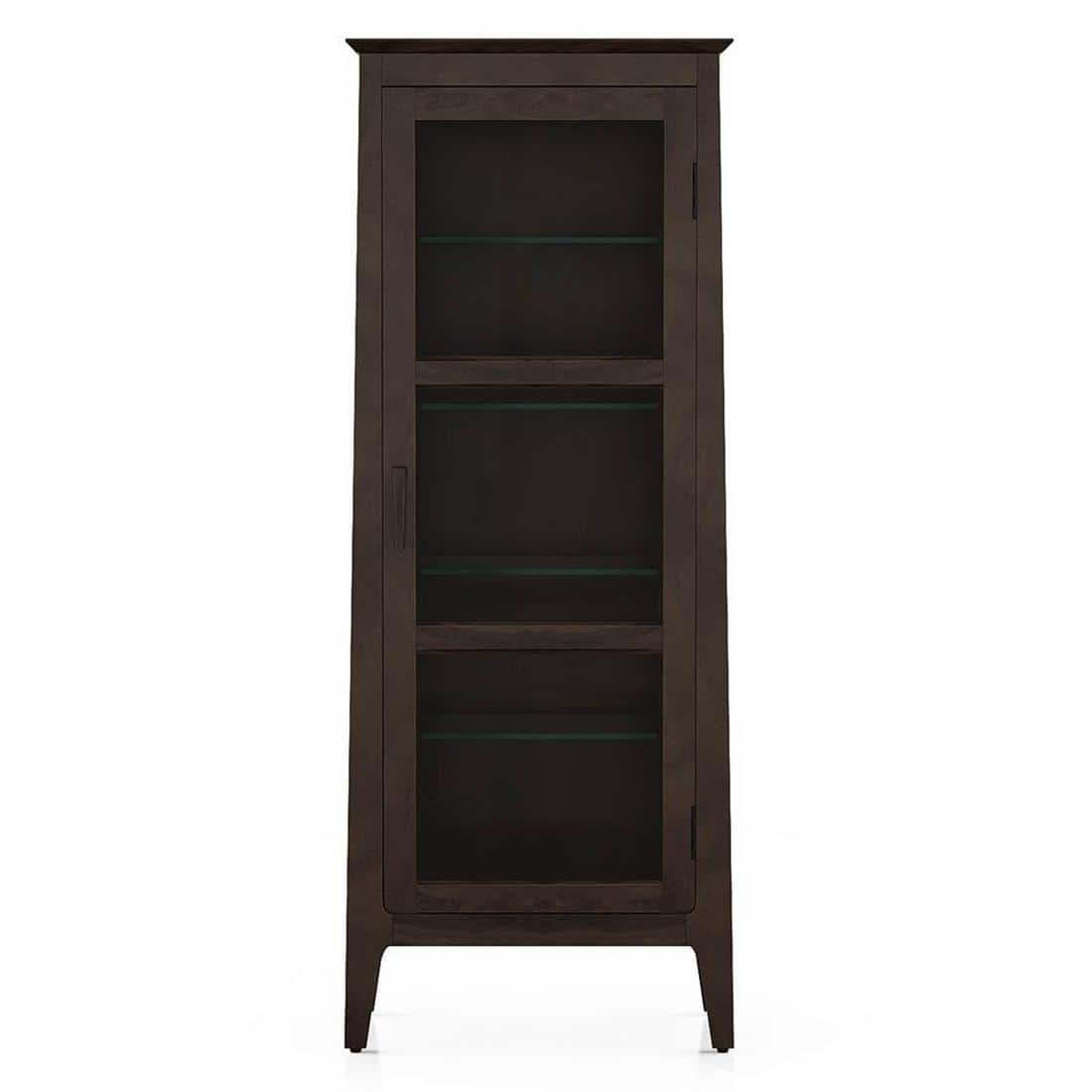 Satori Solid Wood Bookshelf in American Walnut Finish