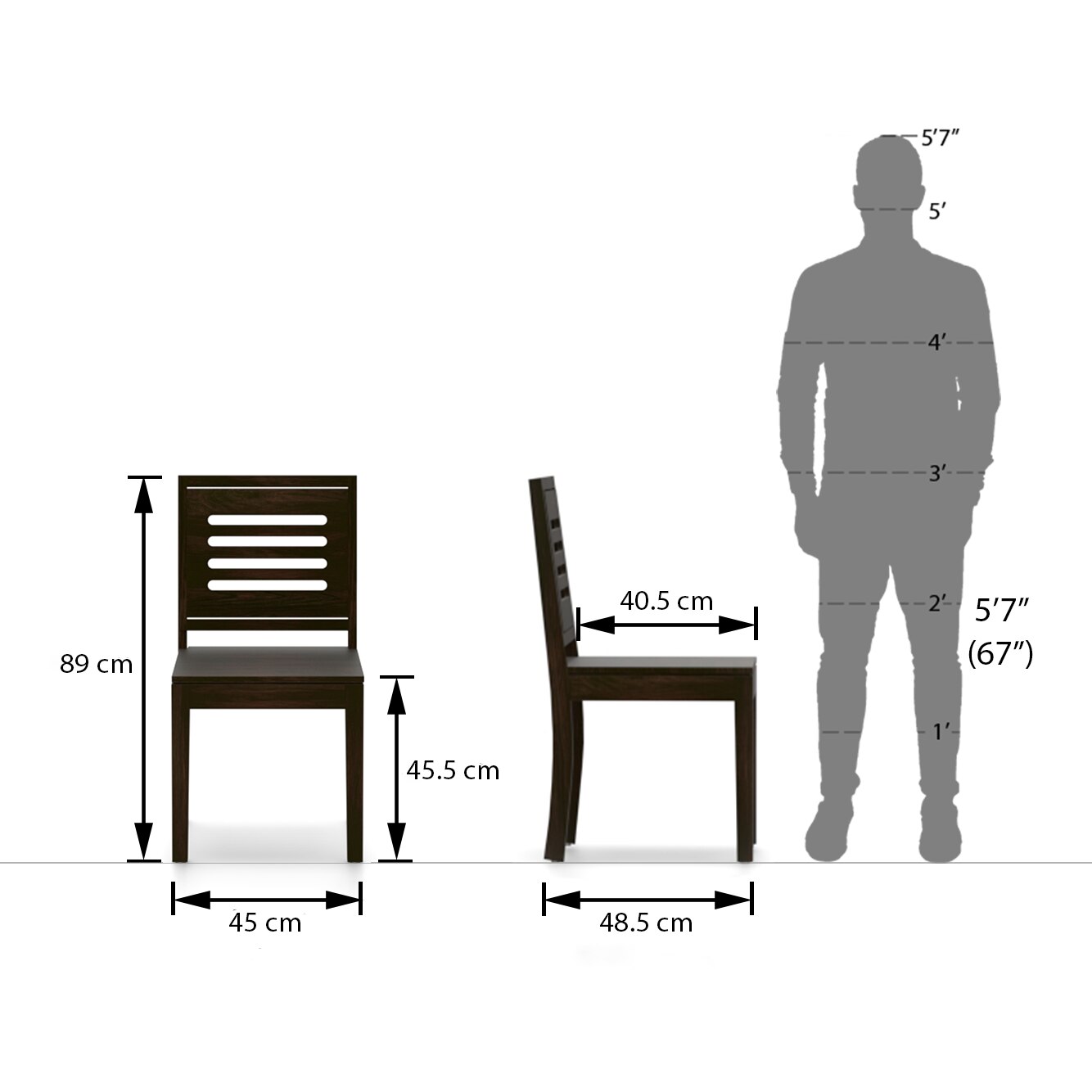 Capra Dining Chairs - Set Of 2 (With Removable Cushions)