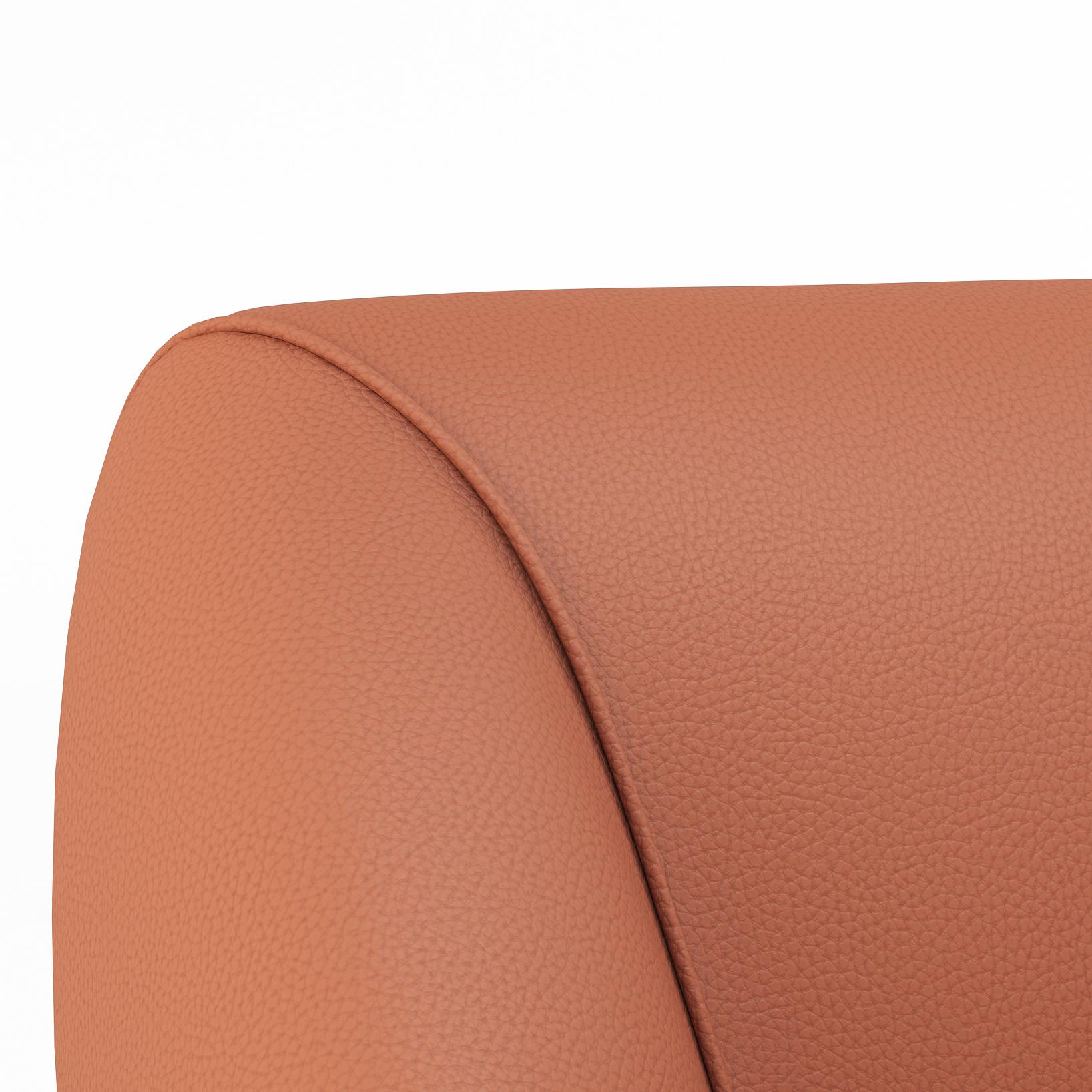 Niyo Lounge Chair in Saddle Tan Colour