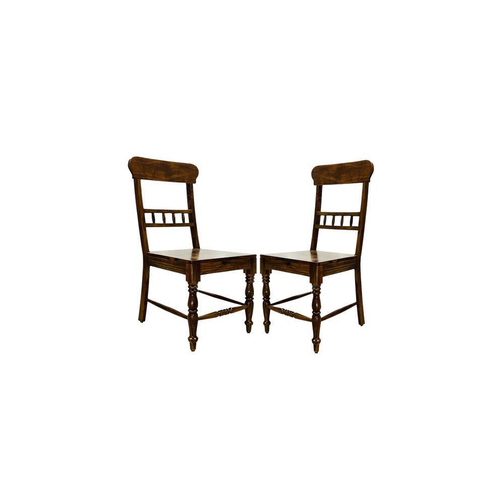 lavesso solid wood  dining chair in  Provincial Teak
