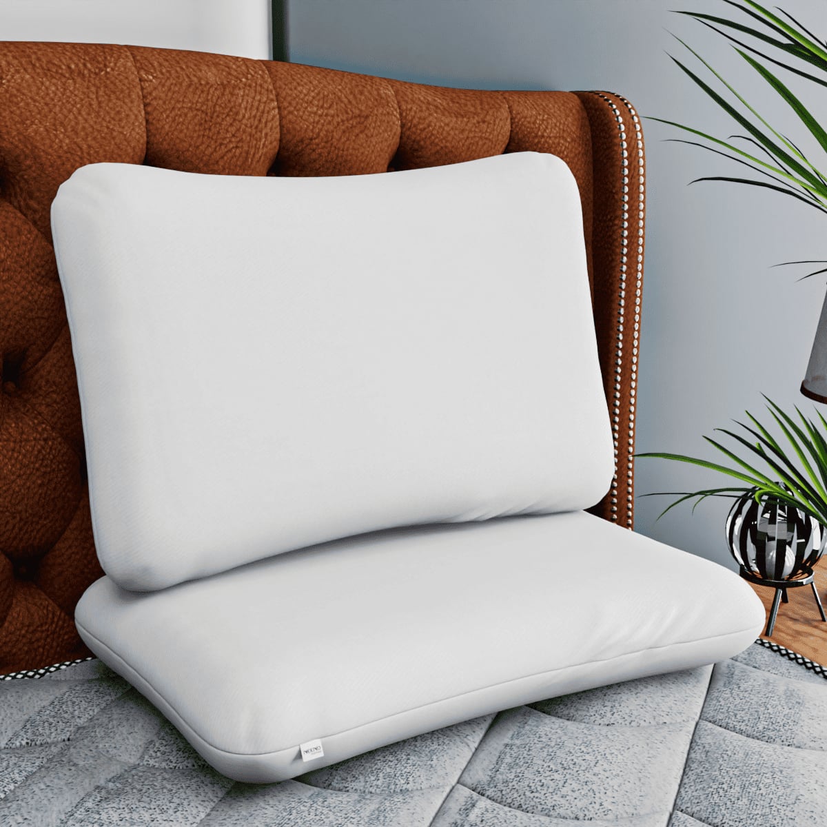 Drilled Air Cool Memory Foam Pillow