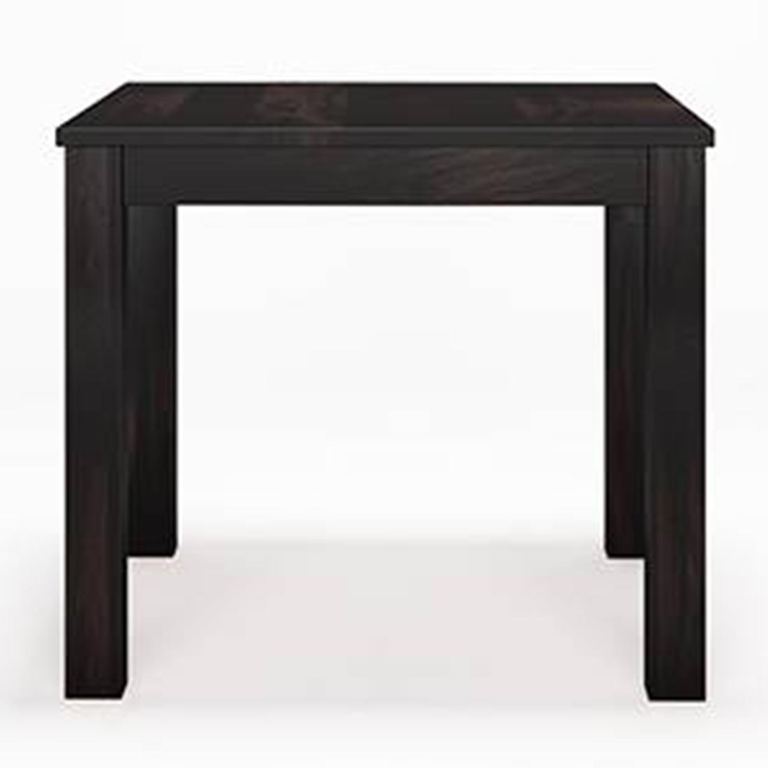 Arabia - Oribi 4 Seater Storage Dining Table Set (Colour- Burnt Orange , Finish- Mahogany)