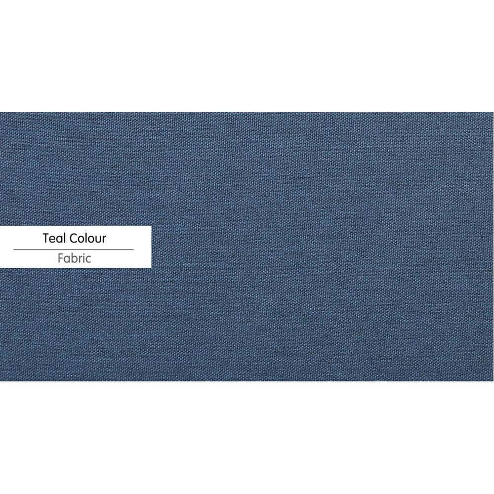 369 Single Fabric One Seater Manual Recliner in Blue Colour