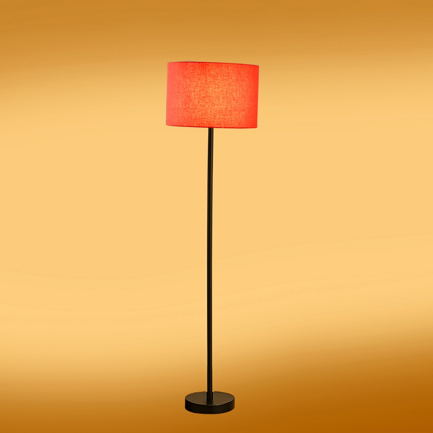Devansh Wood Floor Lamp