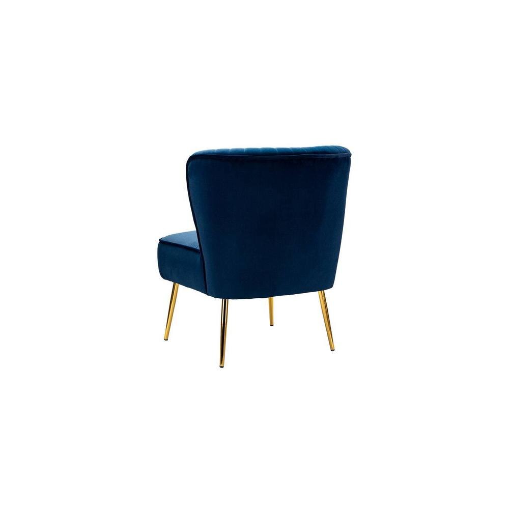 Crimson Accent Chair in Blue Colour