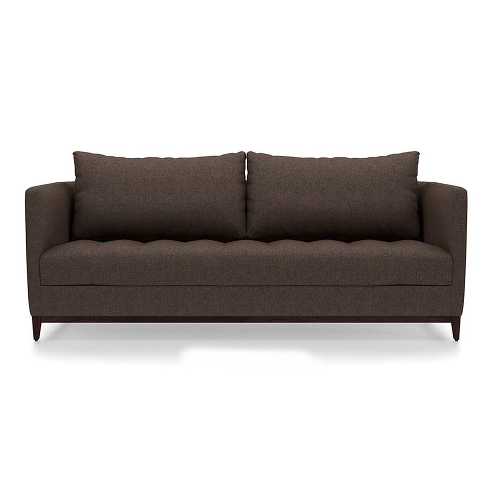 Florence Essential 3 Seater Fabric Sofa in Mocha Colour