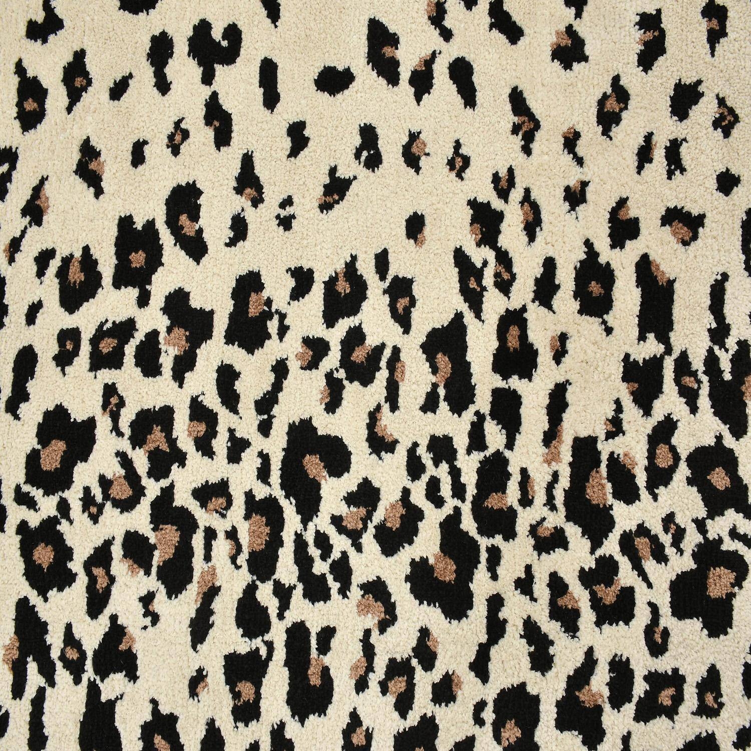 Multicolor Abstract Machine Made Polyester 6 X 9 Feet Carpet