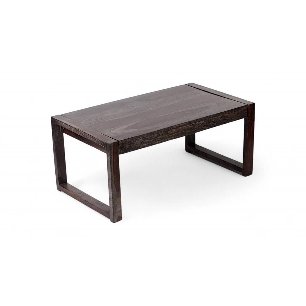 Hamstreet Sheesham Wood Coffee Table In Mahogany Finish