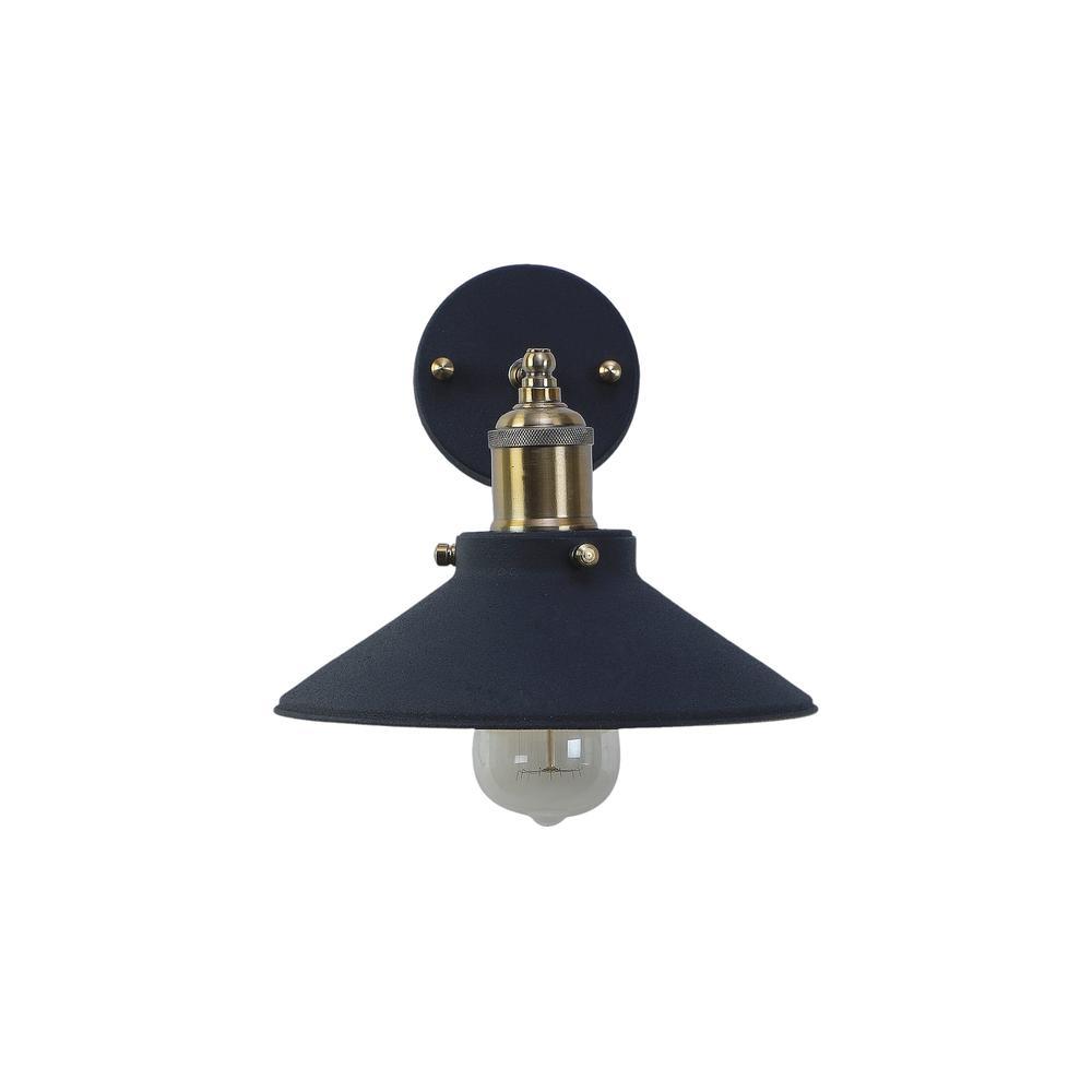 Nora Black Metal Wall Light