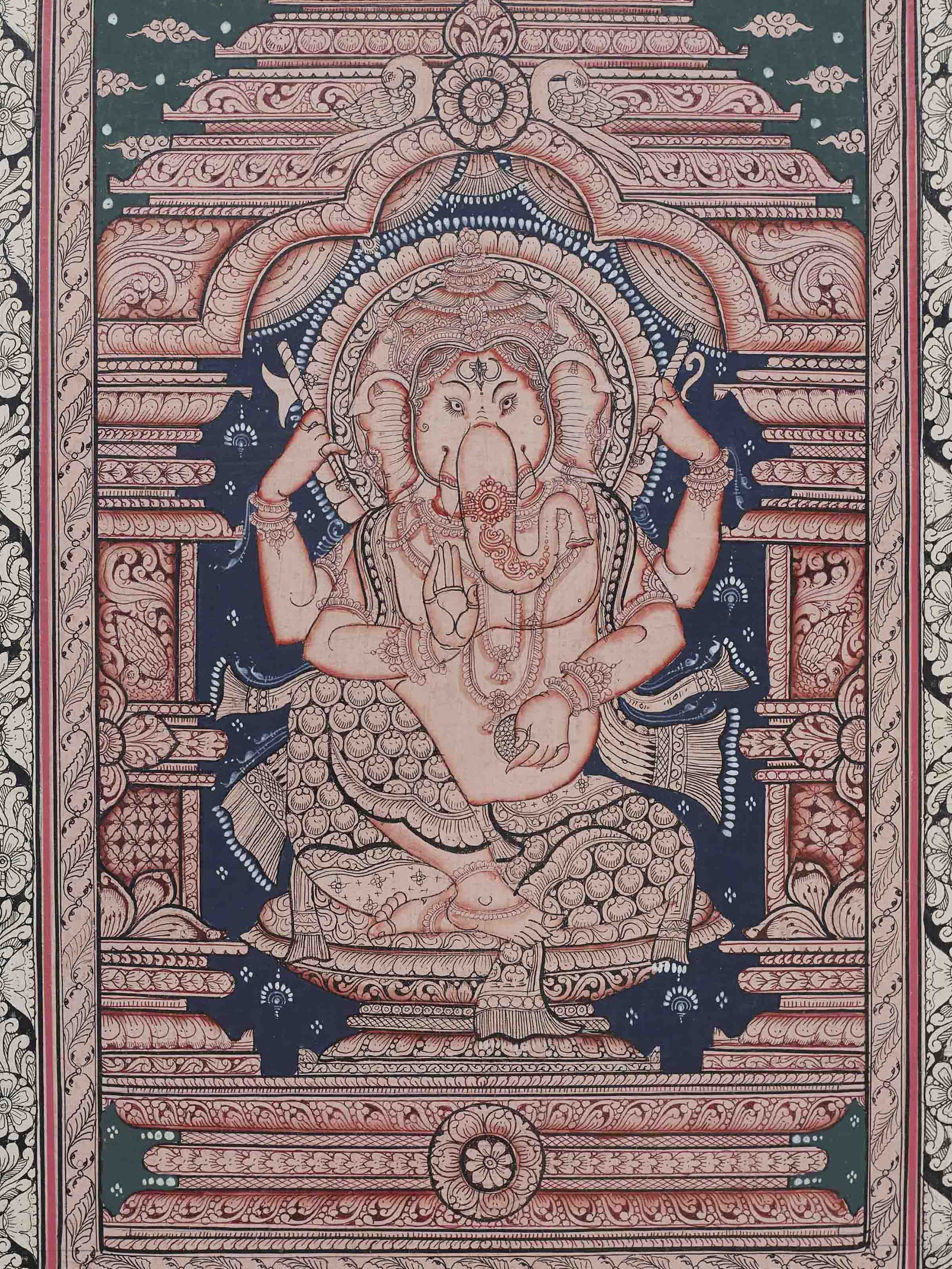 Ganesha Pattachitra Painting
