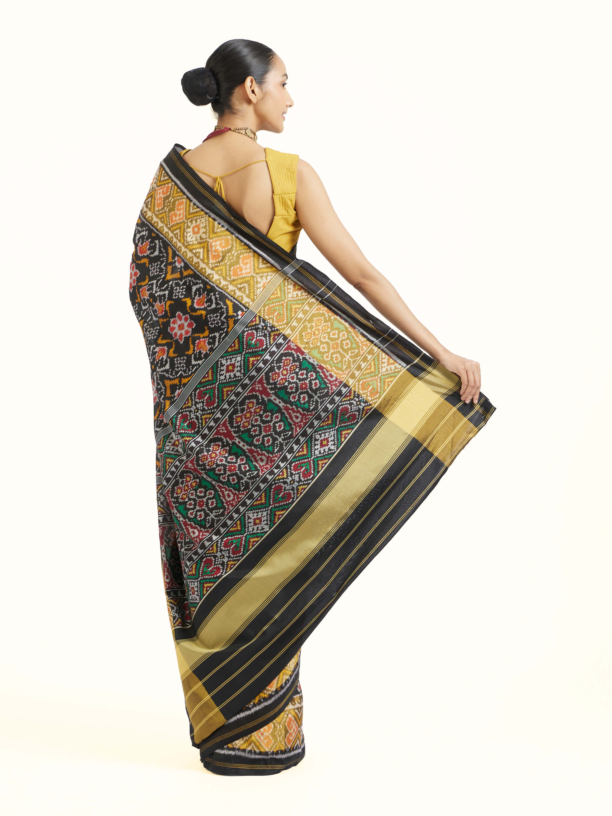 Rajkot Patola Ikat Saree