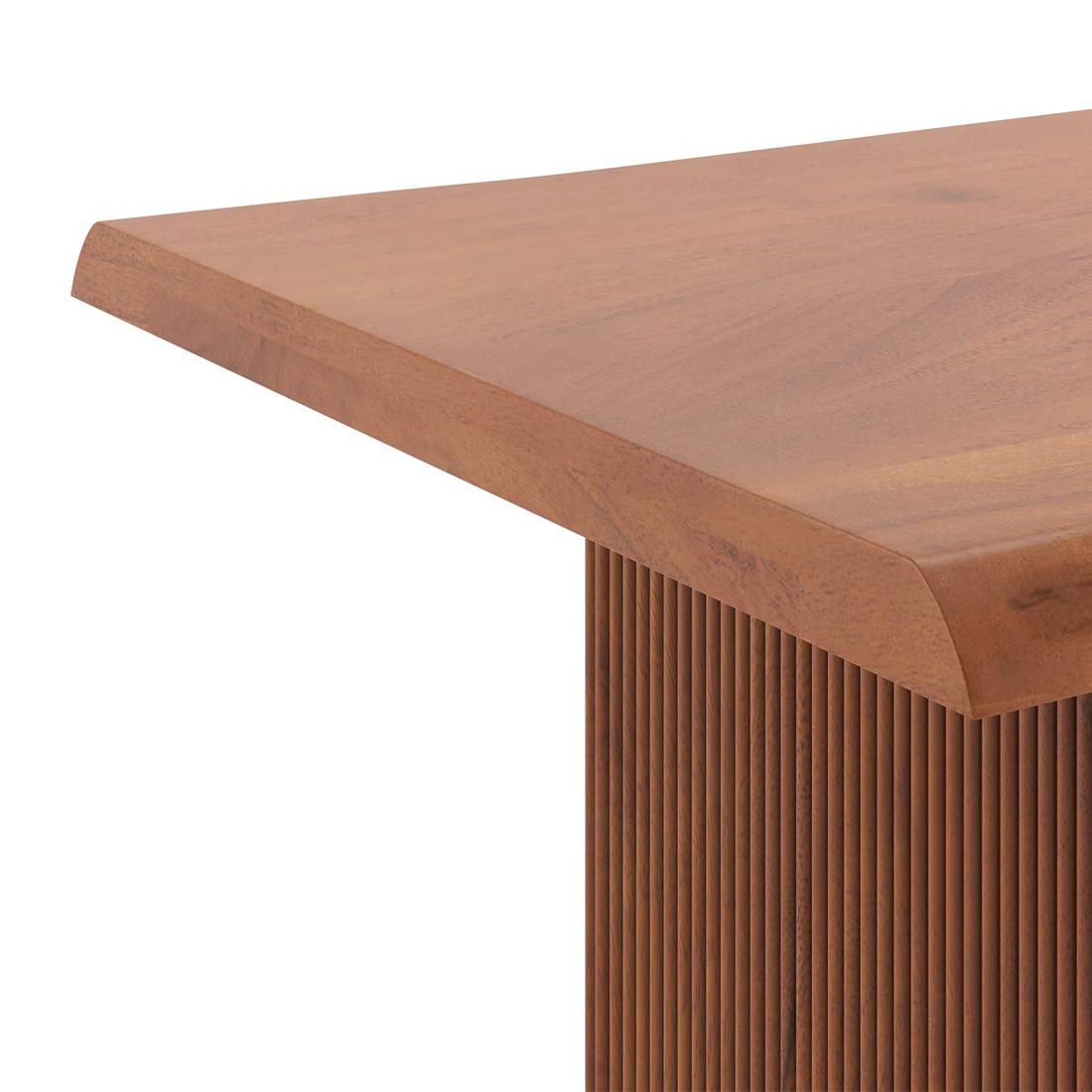 Heston Solid Wood 6 Seater Dining Table With 6 Rickman Lounge Chair (Colour : Matty Grey)