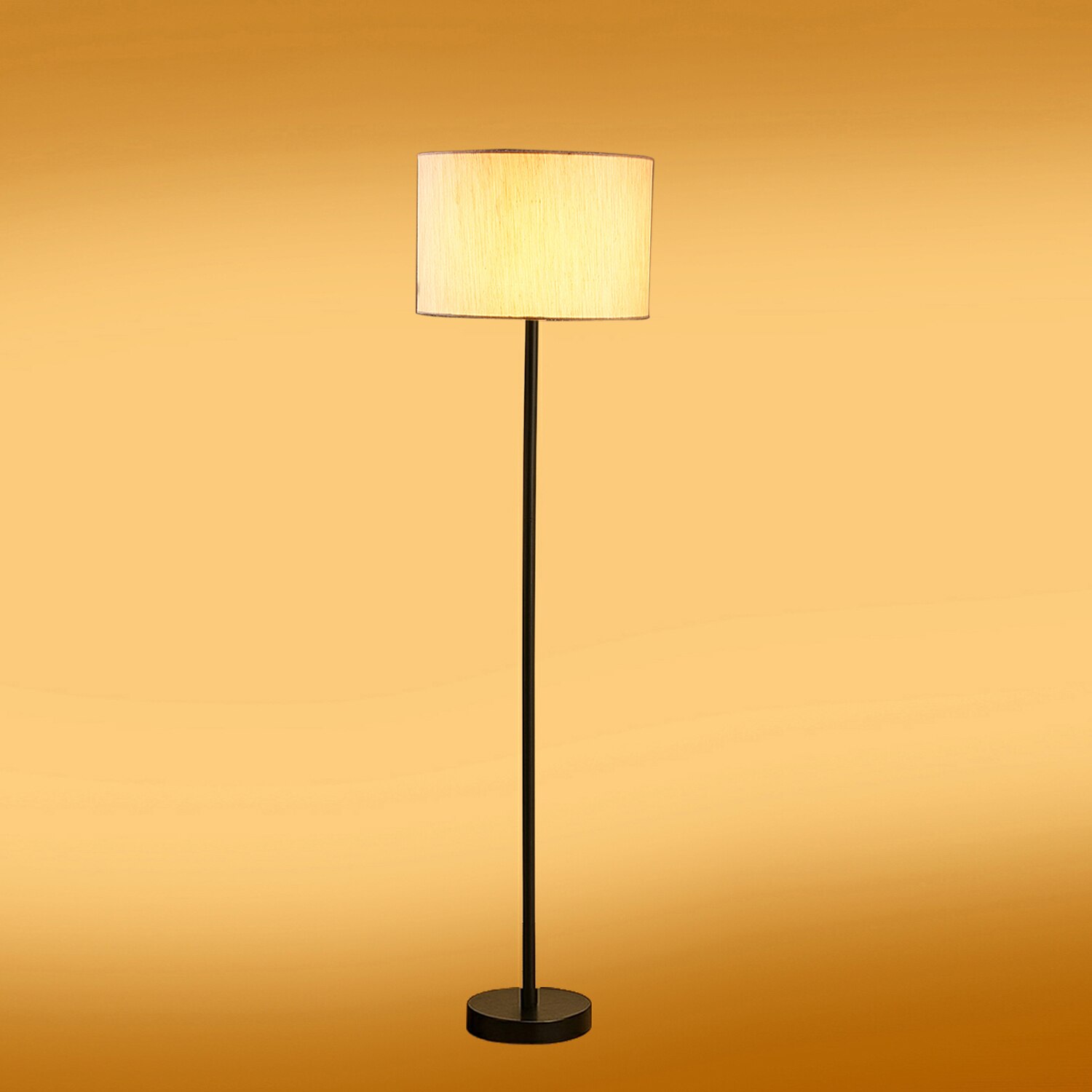 Devansh Wood Floor Lamp