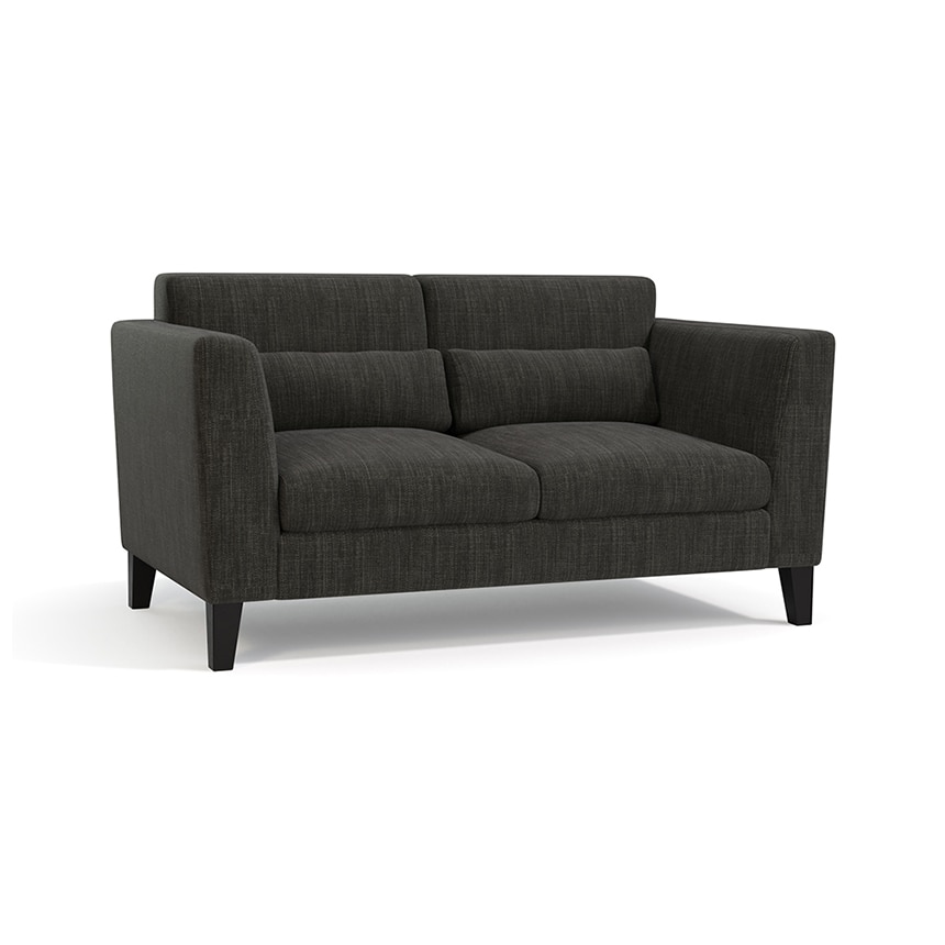 Lewis Sofa Set (Colour : Graphite Grey, Cushion : Hard, Seater : 3+2+1)
