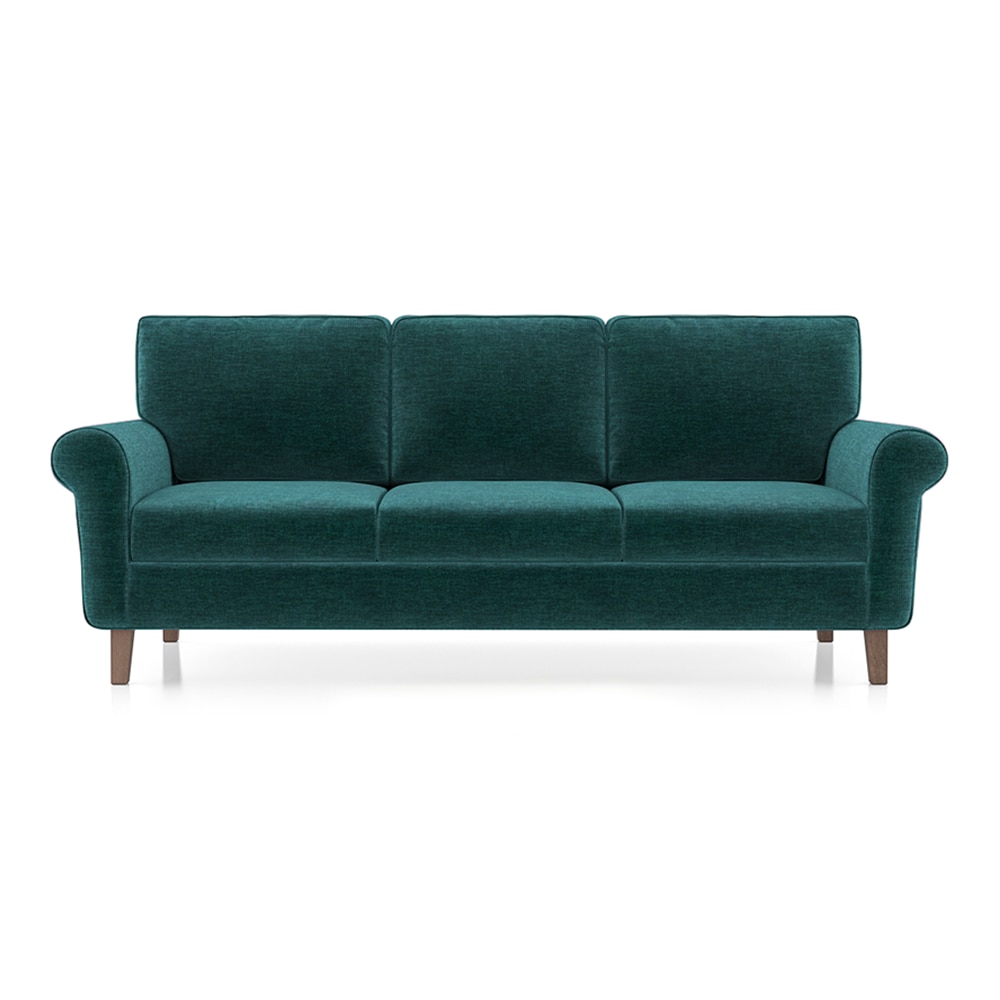 Oxford Sofa (Colour : Malibu, Cushion : Soft, Seater : 3+2+1)