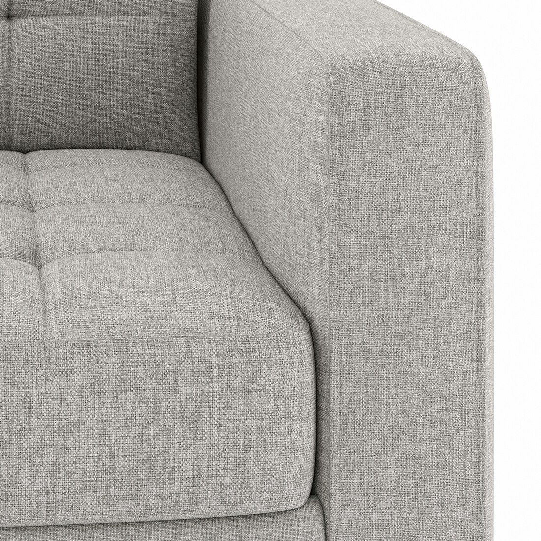 Salford 3 Seater Sofa Cum Bed In Vapour Grey Colour