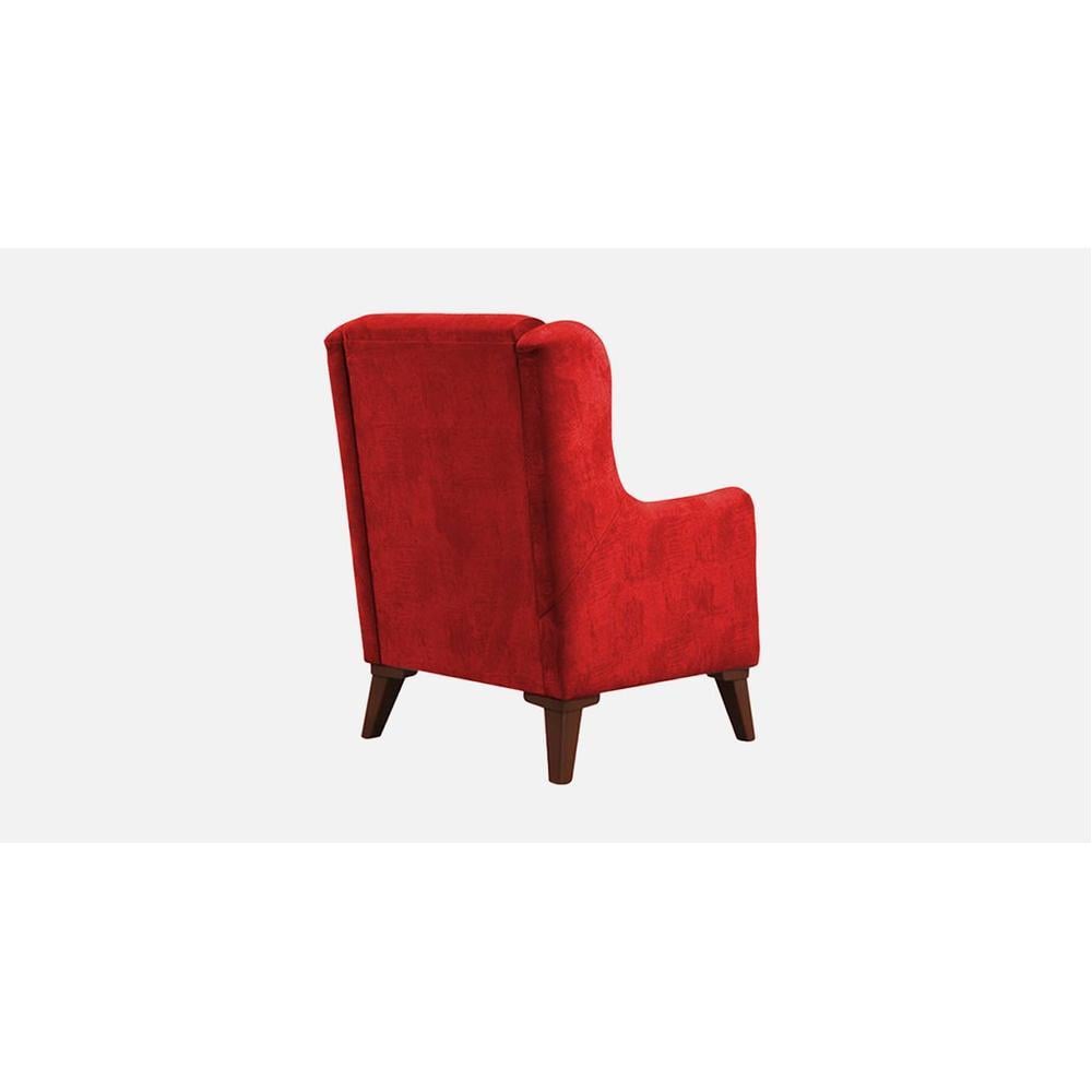 Ruby Accent Chair in Red Colour