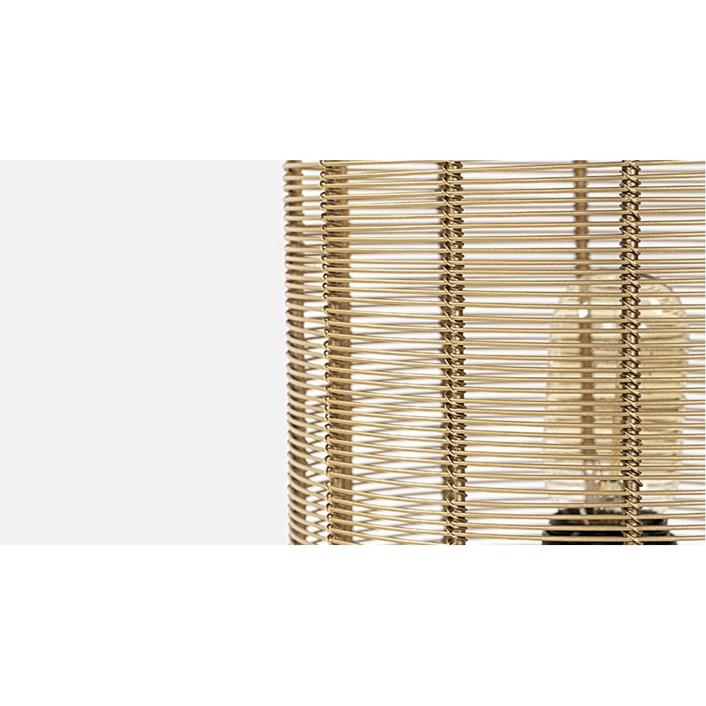 Edie Gold Table Lamp With Gold Iron Base