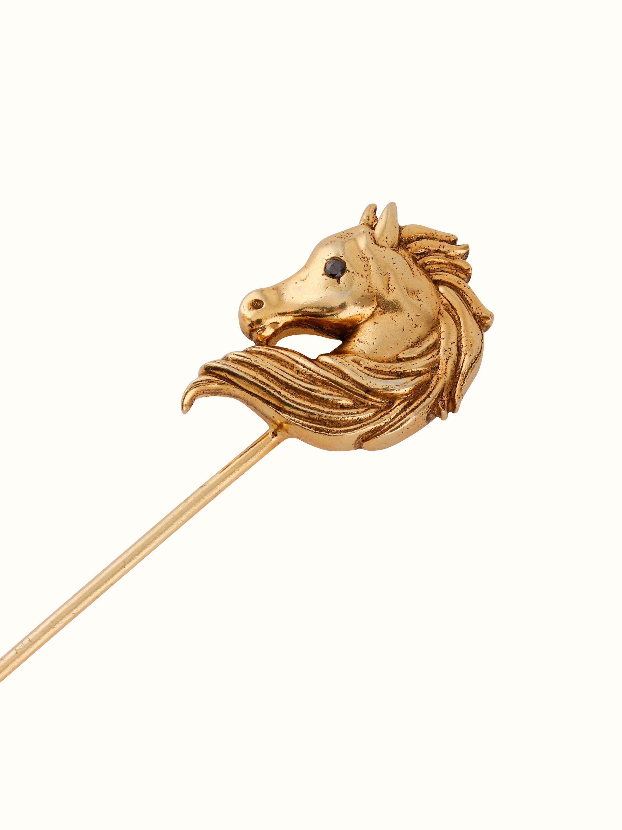 On-body view of Silver Smithing Lapel Pin