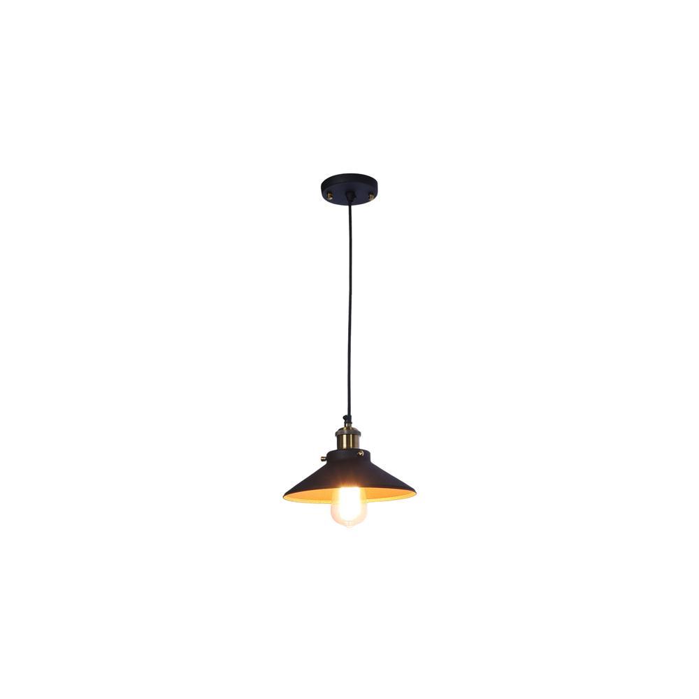 Nora Black Metal Single Hanging Light