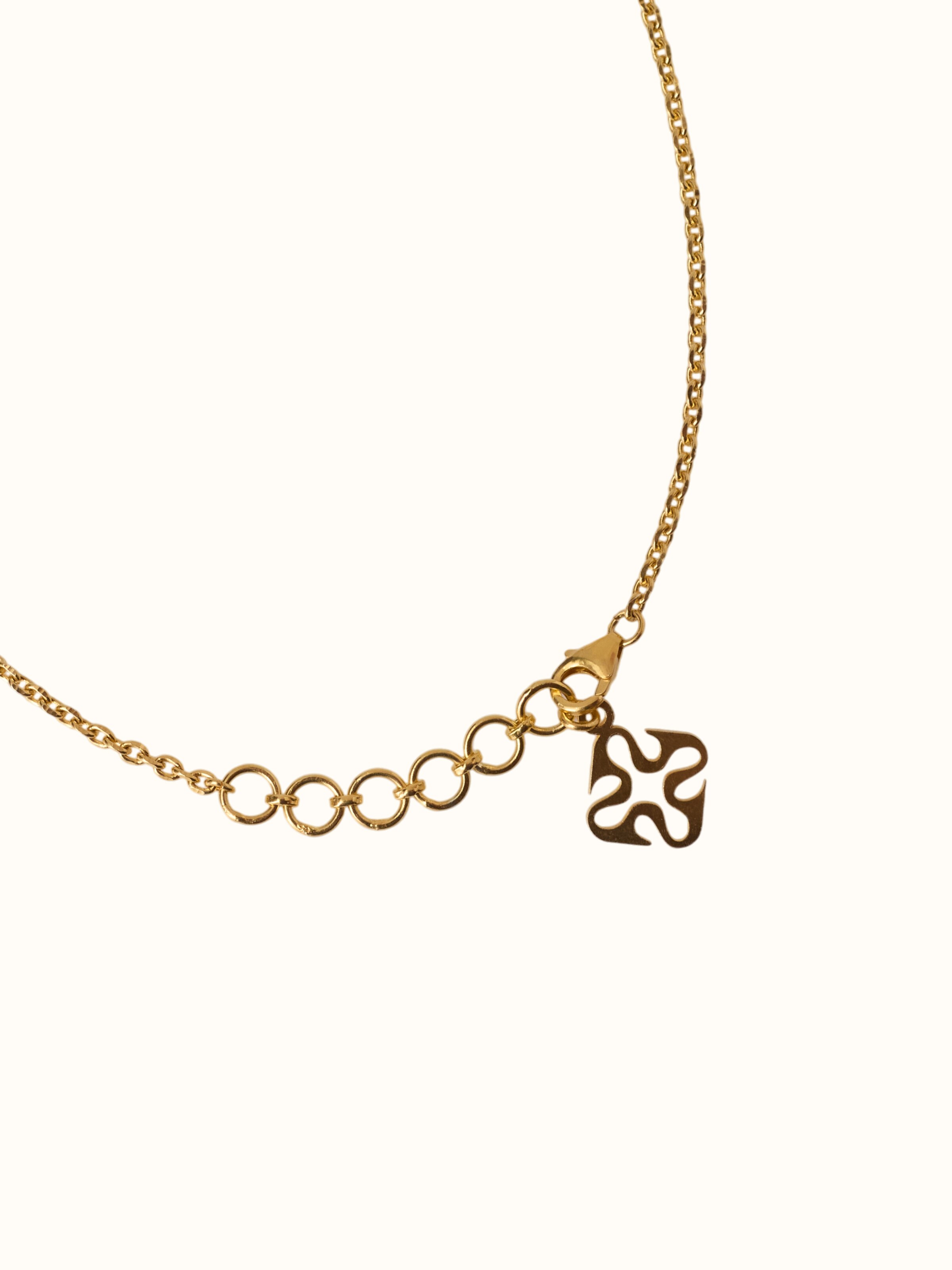 Rosewood Inlaid Silver Pendant & Chain