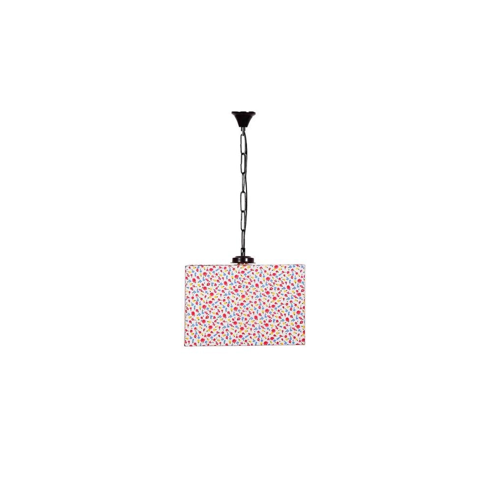 Benson Multicolor Fabric Hanging Light