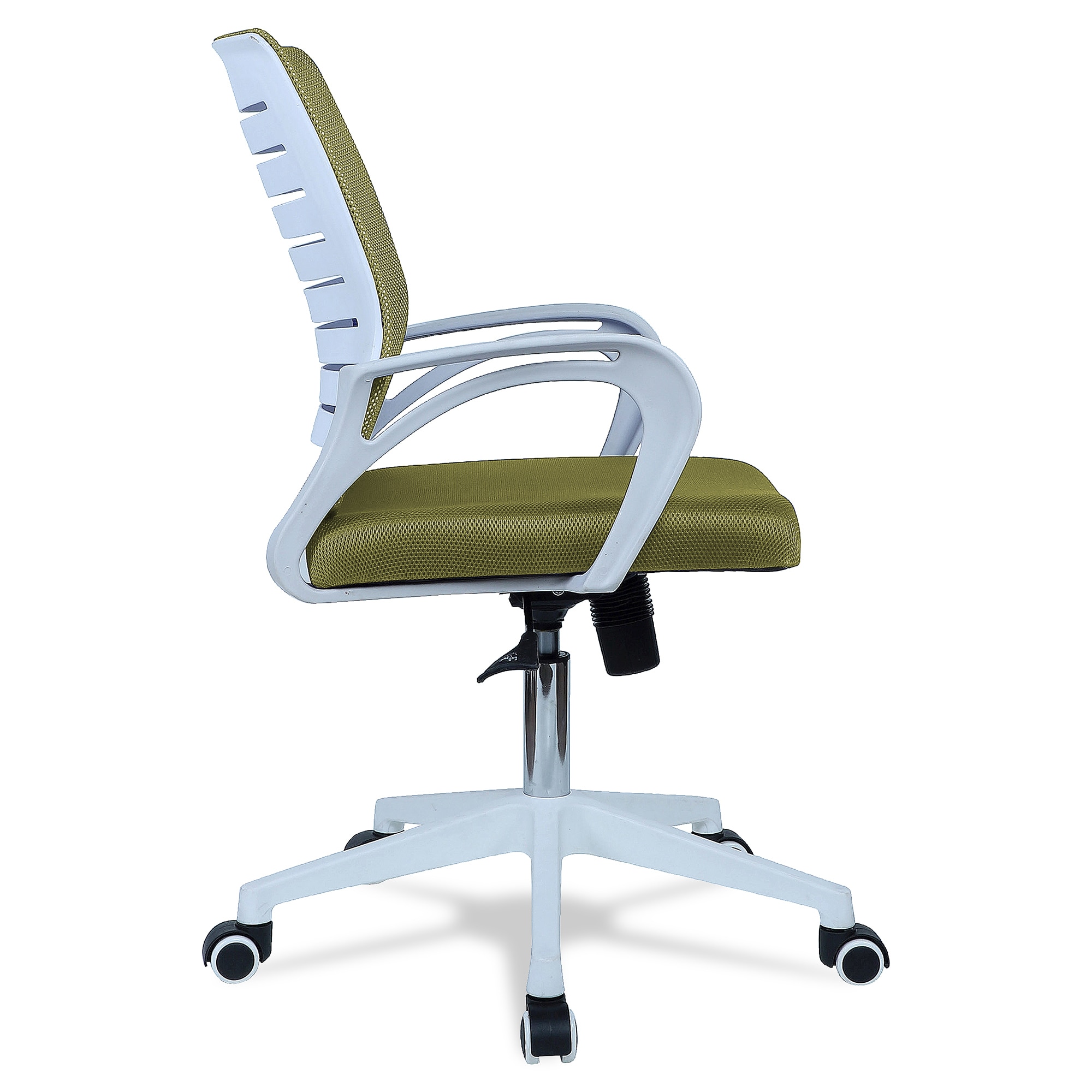 Mmarveal Mid Back Ergonomic Chair in Pearl Green Colour