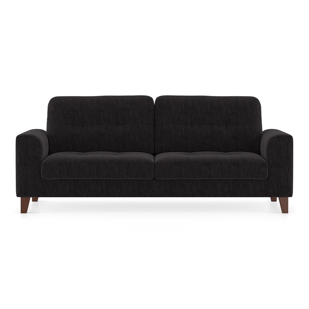 Verona Premium 3 Seater Fabric Sofa in Graphite Grey Colour