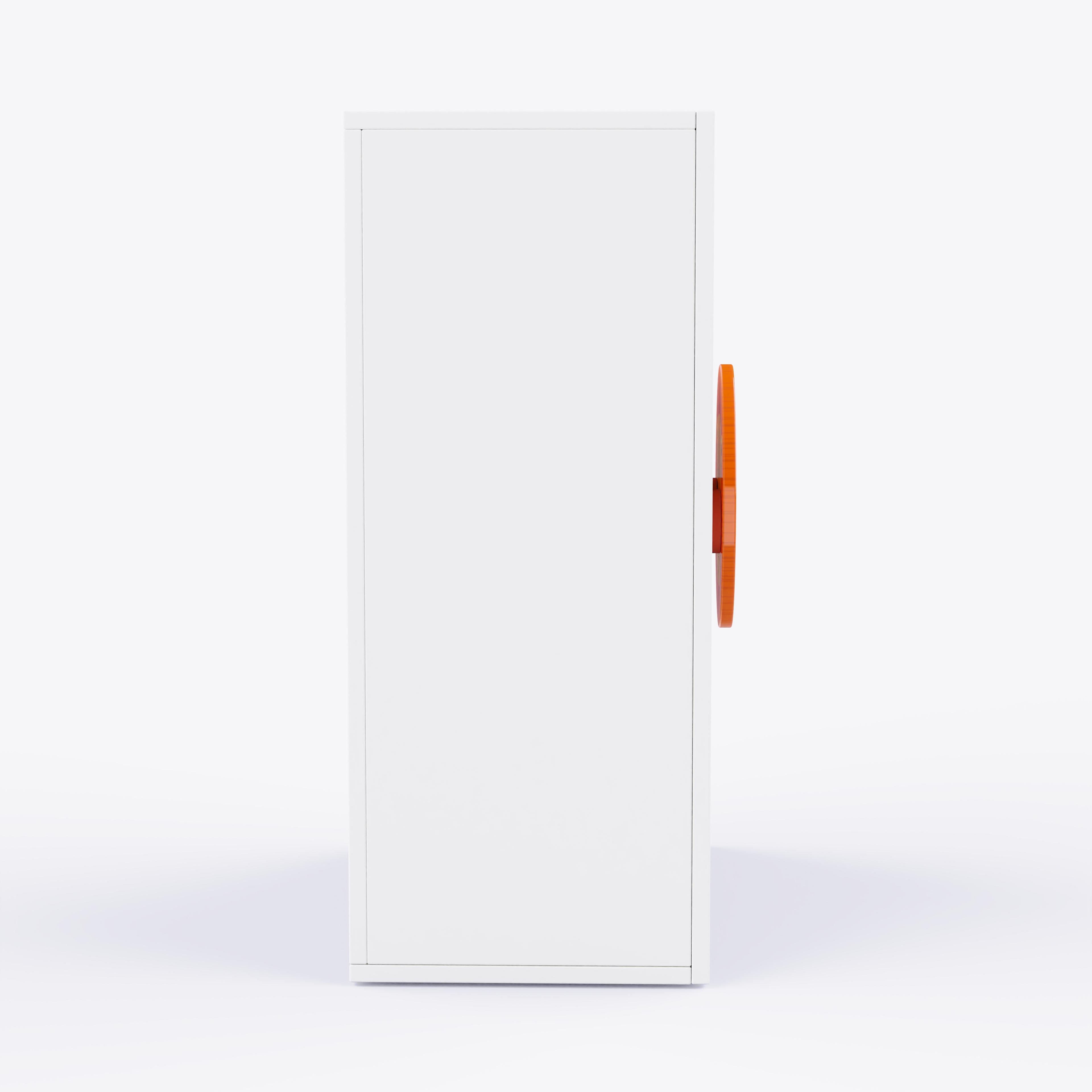 Lion'S Den Cabinet Storage In White Colour
