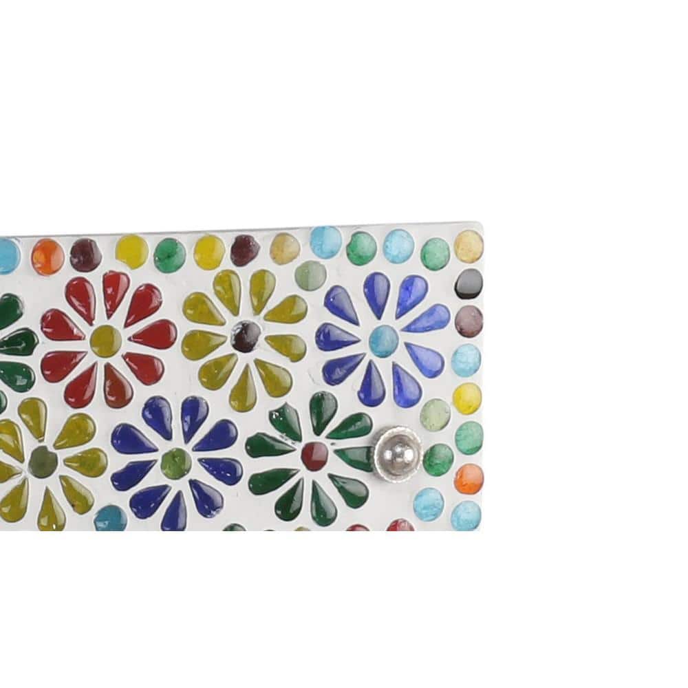 Jeffrey Multicolour Glass Wall Light