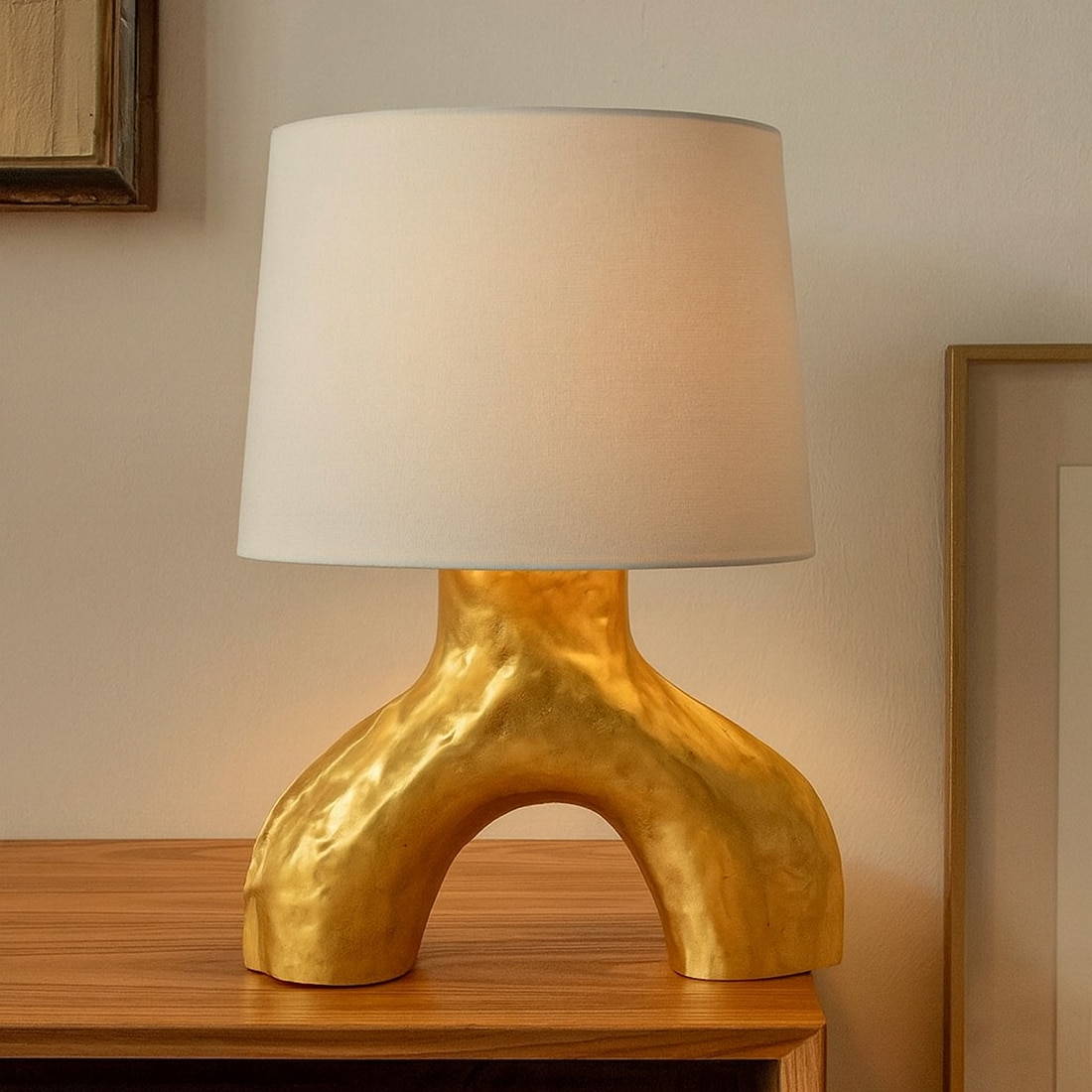 Zyra Handcrafted  Table Lamp - Orange Tree