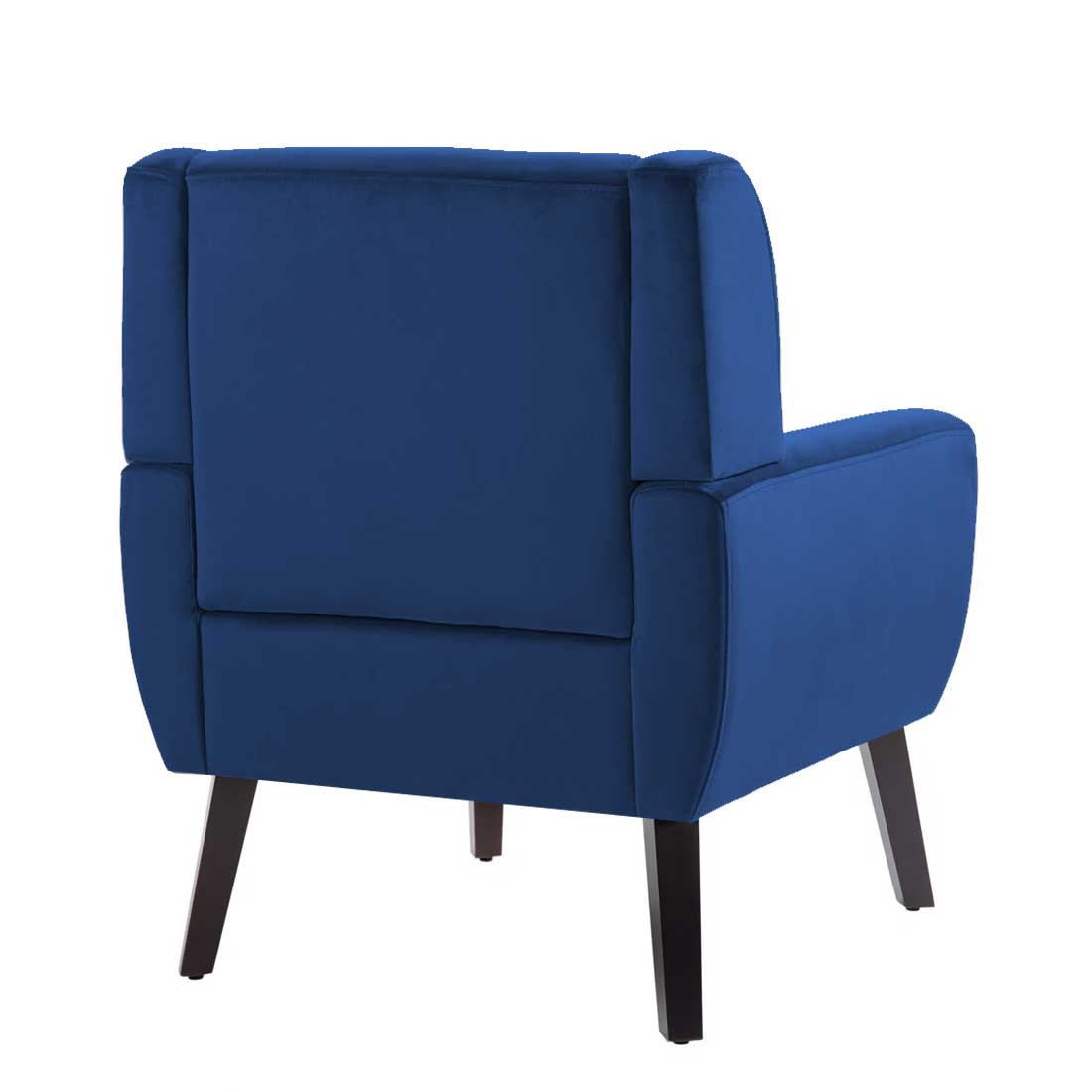 Derel Accent Chair in Navy Blue Colour