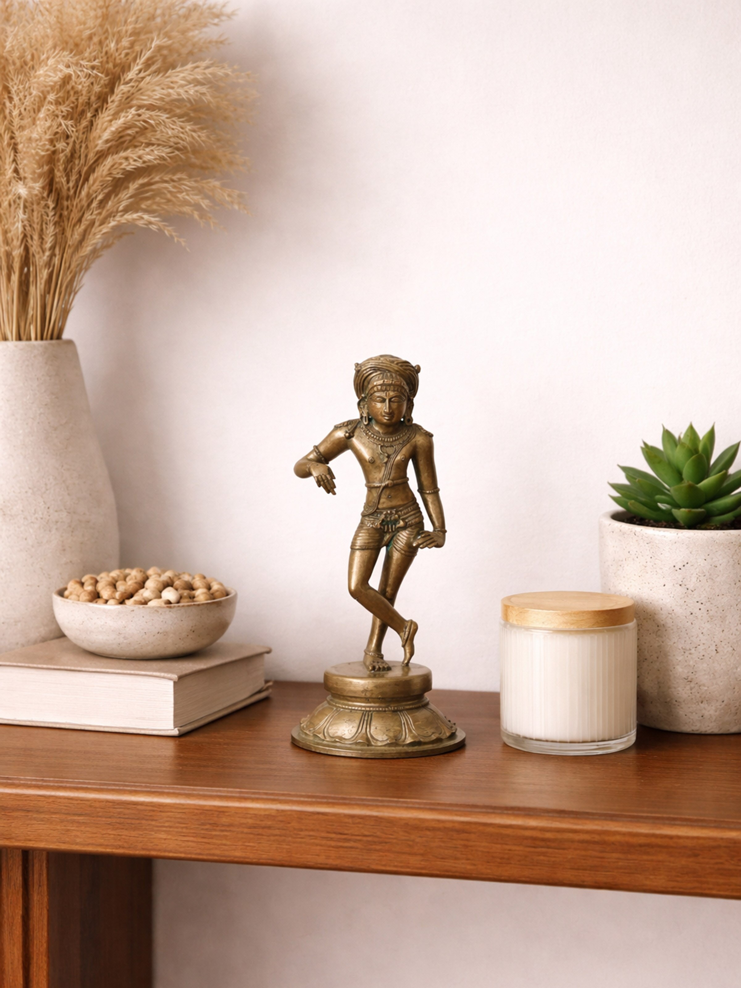Bronze Cast Rishabha Deva Idol