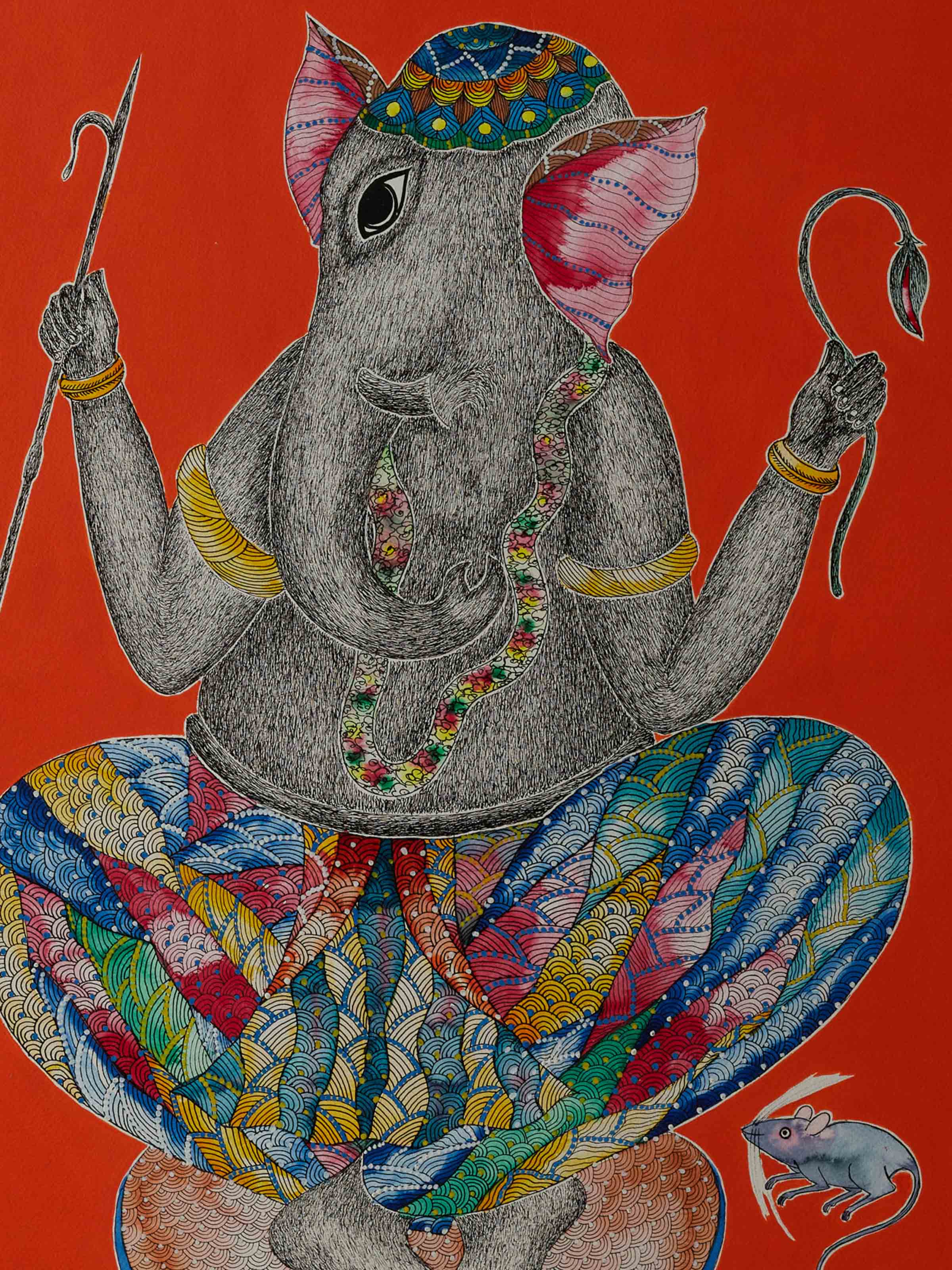 Ganesha Gond Art