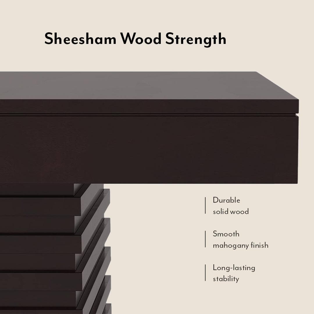 Julian 4 Seater Dining Table With Set Of 4 Oribi Upholstered Dining Chairs (Colour- Avocado Green, Finish- Mahogany)