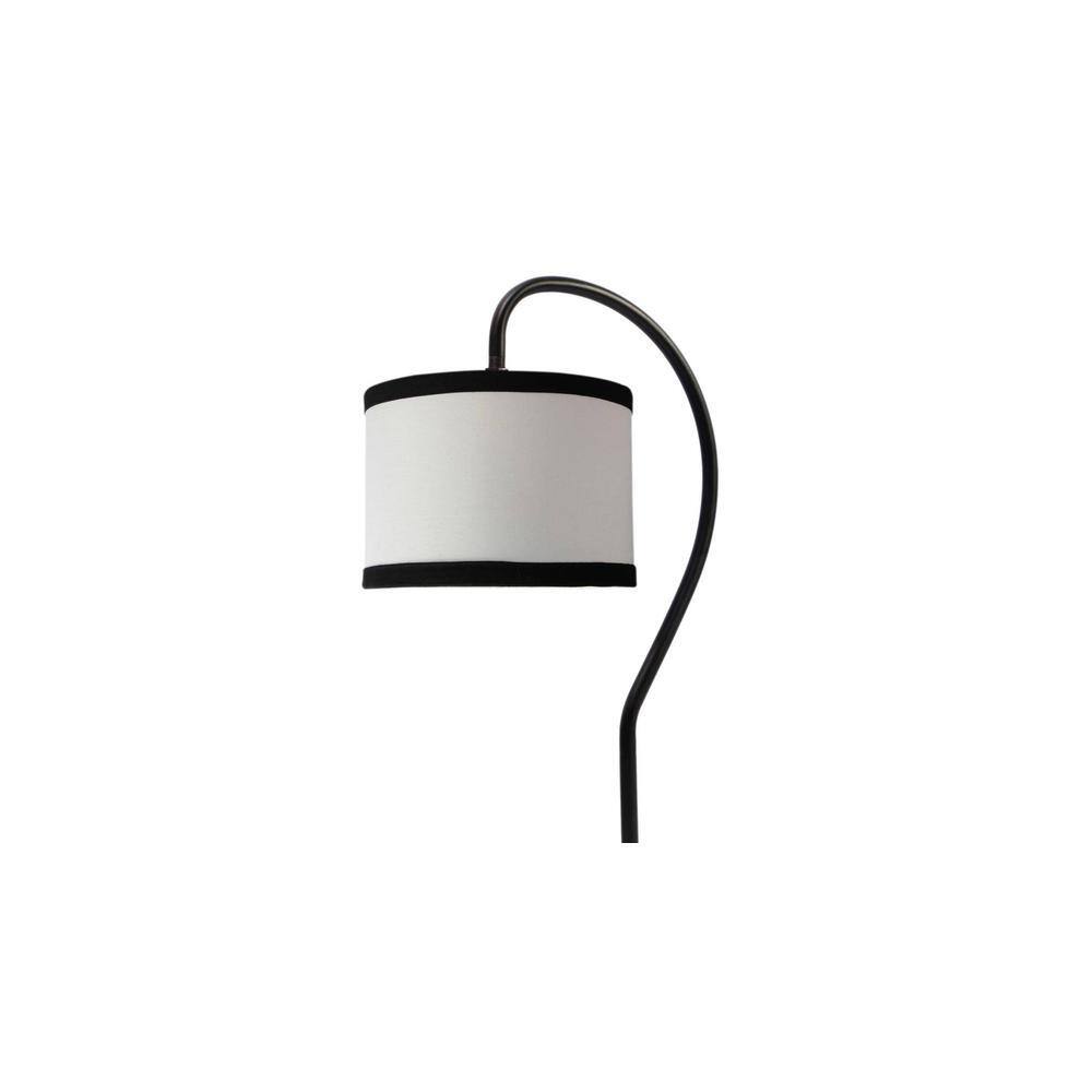 Multi cotton Curvy table lamp with Iron Base (SP07)