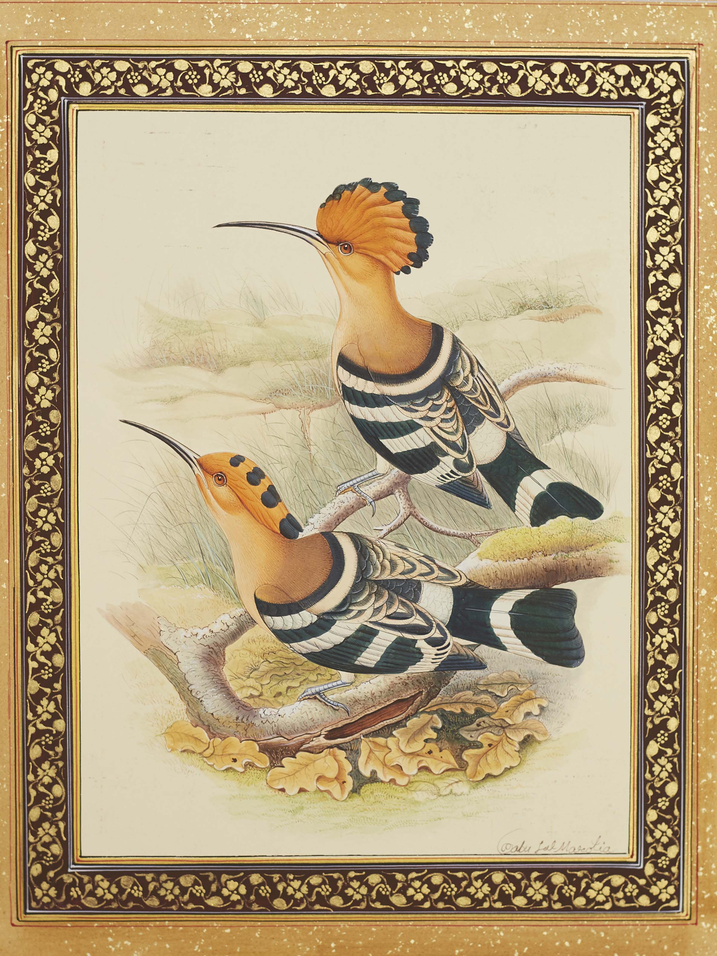 Birds Miniature Painting