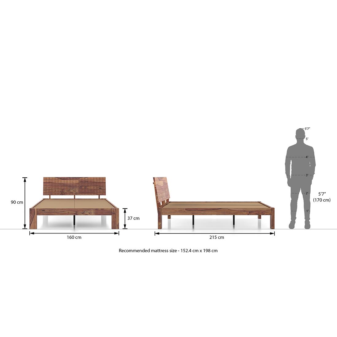 Valencia Bed (Solid Wood)
