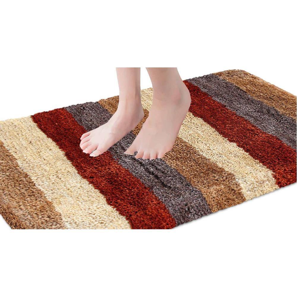 Bathmat 2500 GSM Microfiber Anti Skid Slip Water Absorbent Machine Washable and Quick Dry Jaricho Mats for Bathroom, Kitchen, Entrance