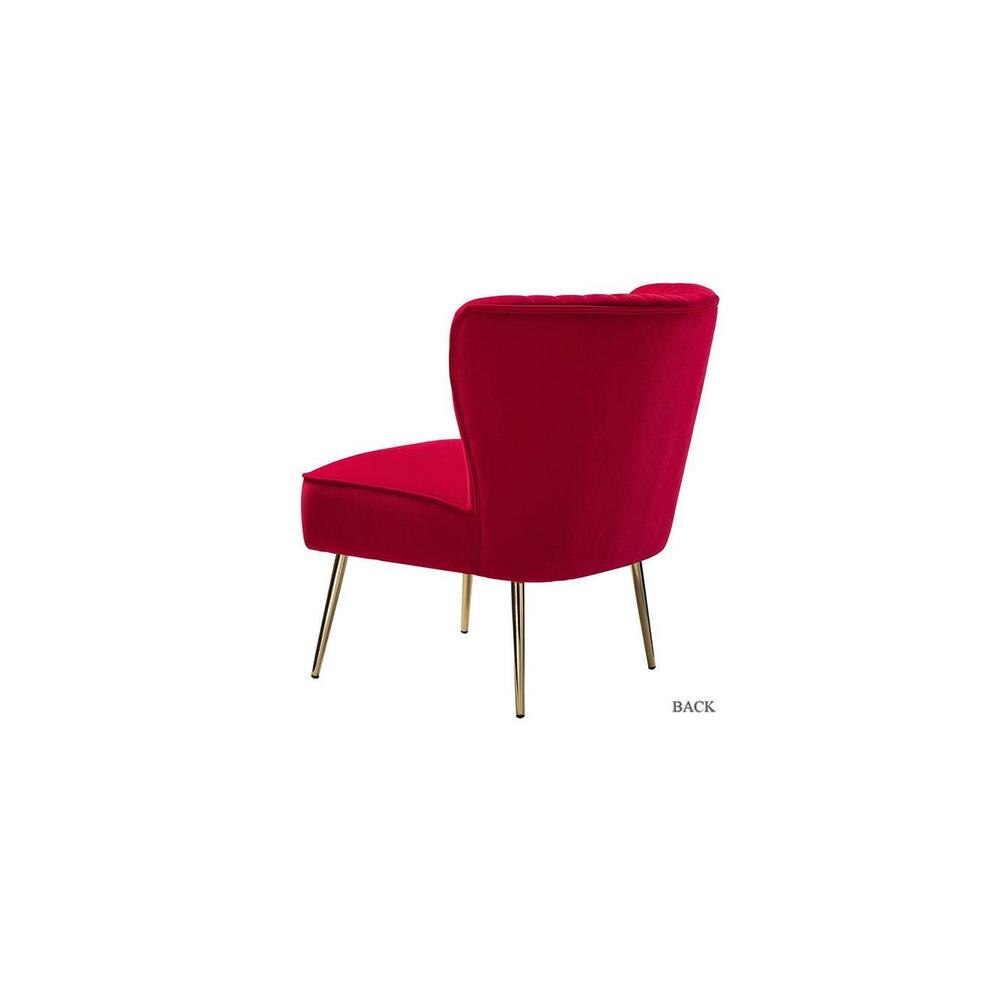 Fission Accent Chair in Red Colour